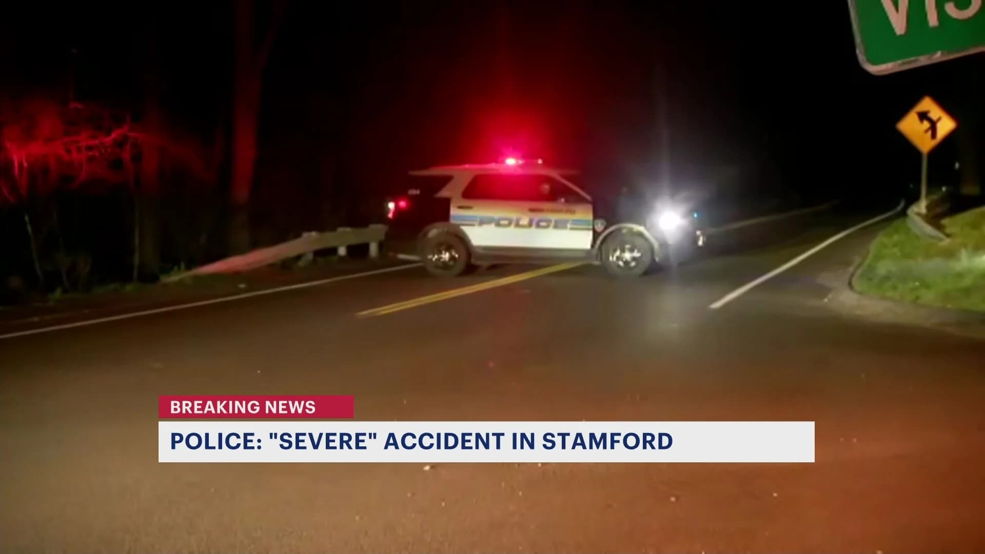 Police: 23-year-old motorcycle driver dies after Stamford collision