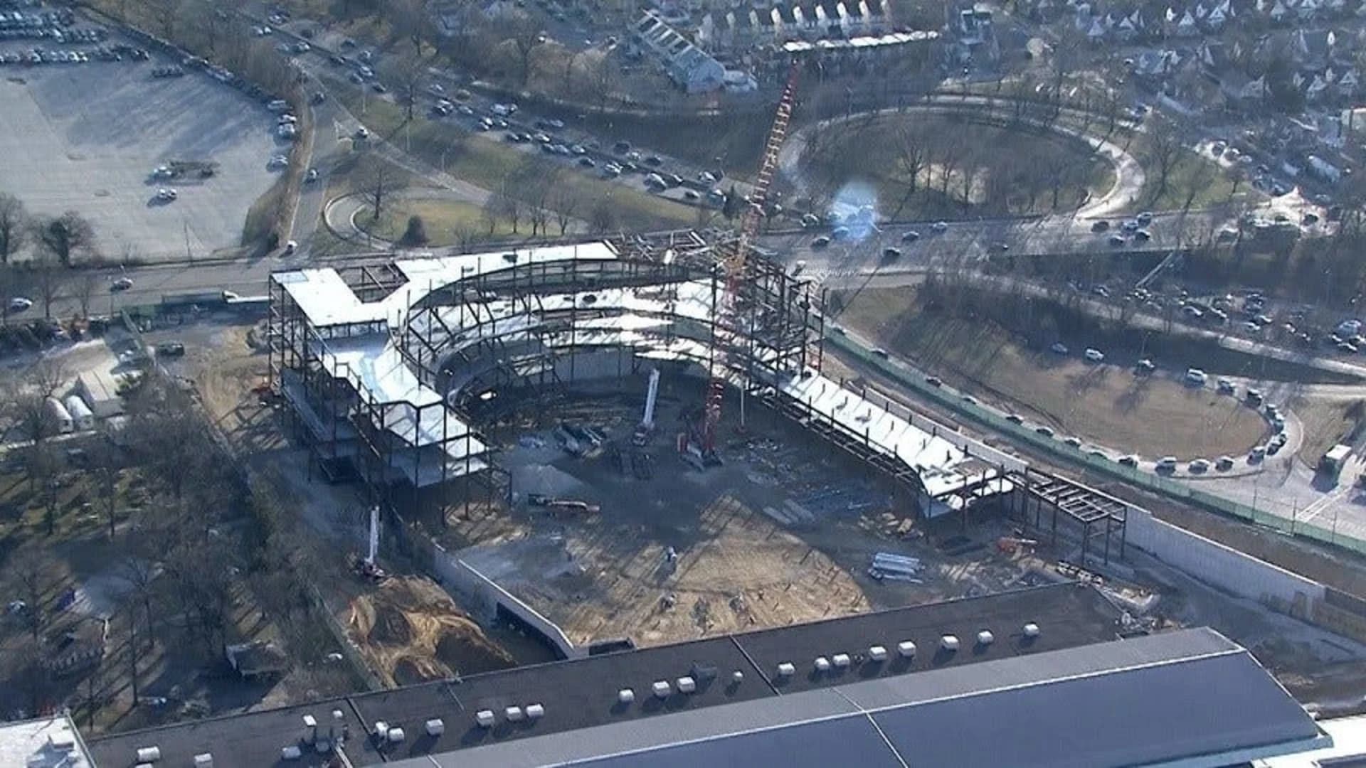 Work on Isles' new arena stopped due to Cuomo's stoppage of non-essential construction