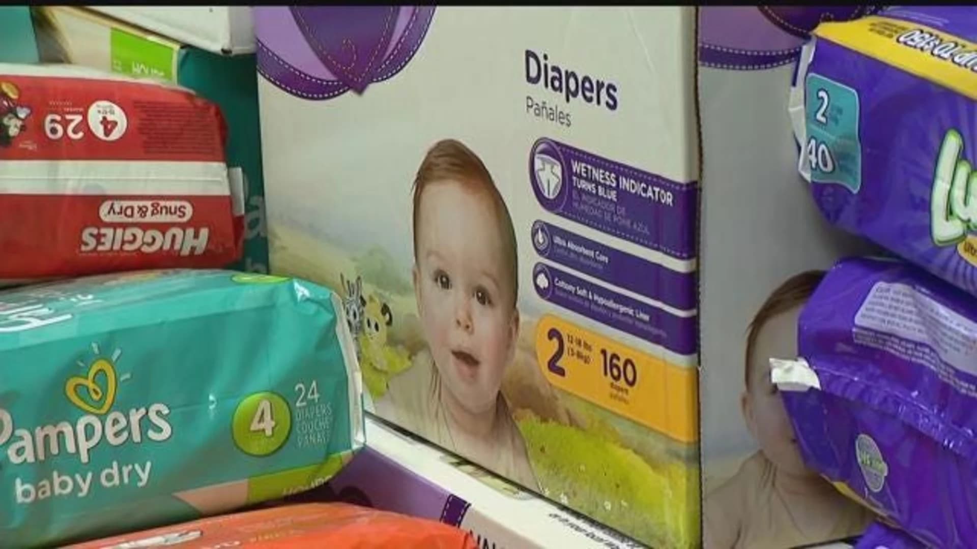 Milford diaper drive sets goal of 60K diapers for needy families