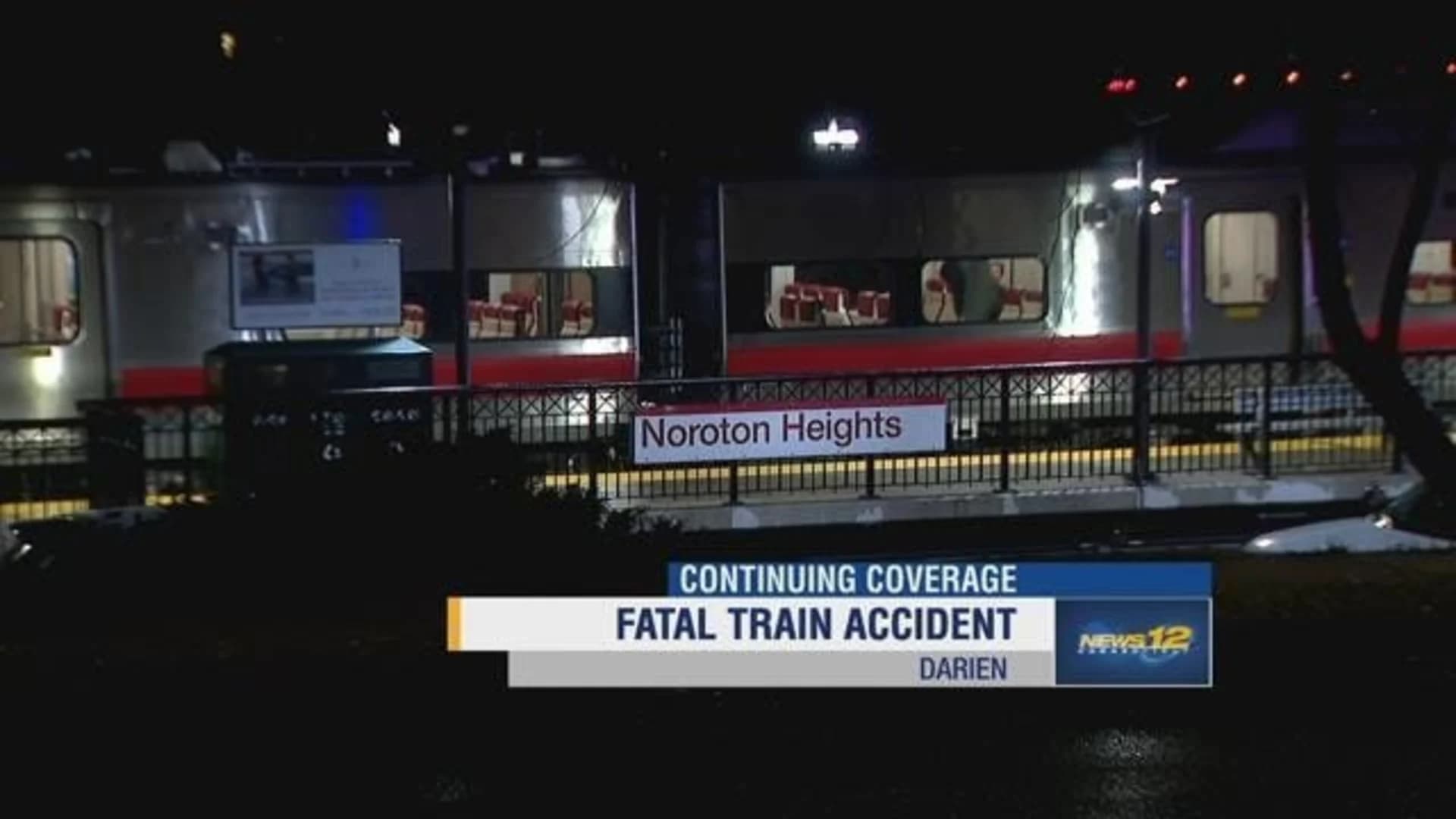 MTA: Man fatally struck by train near Noroton Heights station in Darien