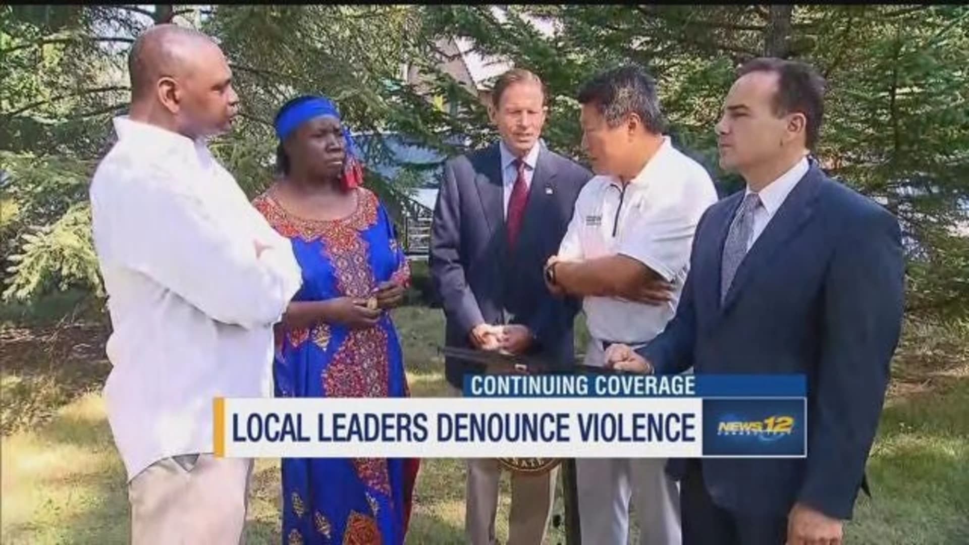 State and local leaders denounce violence in VA