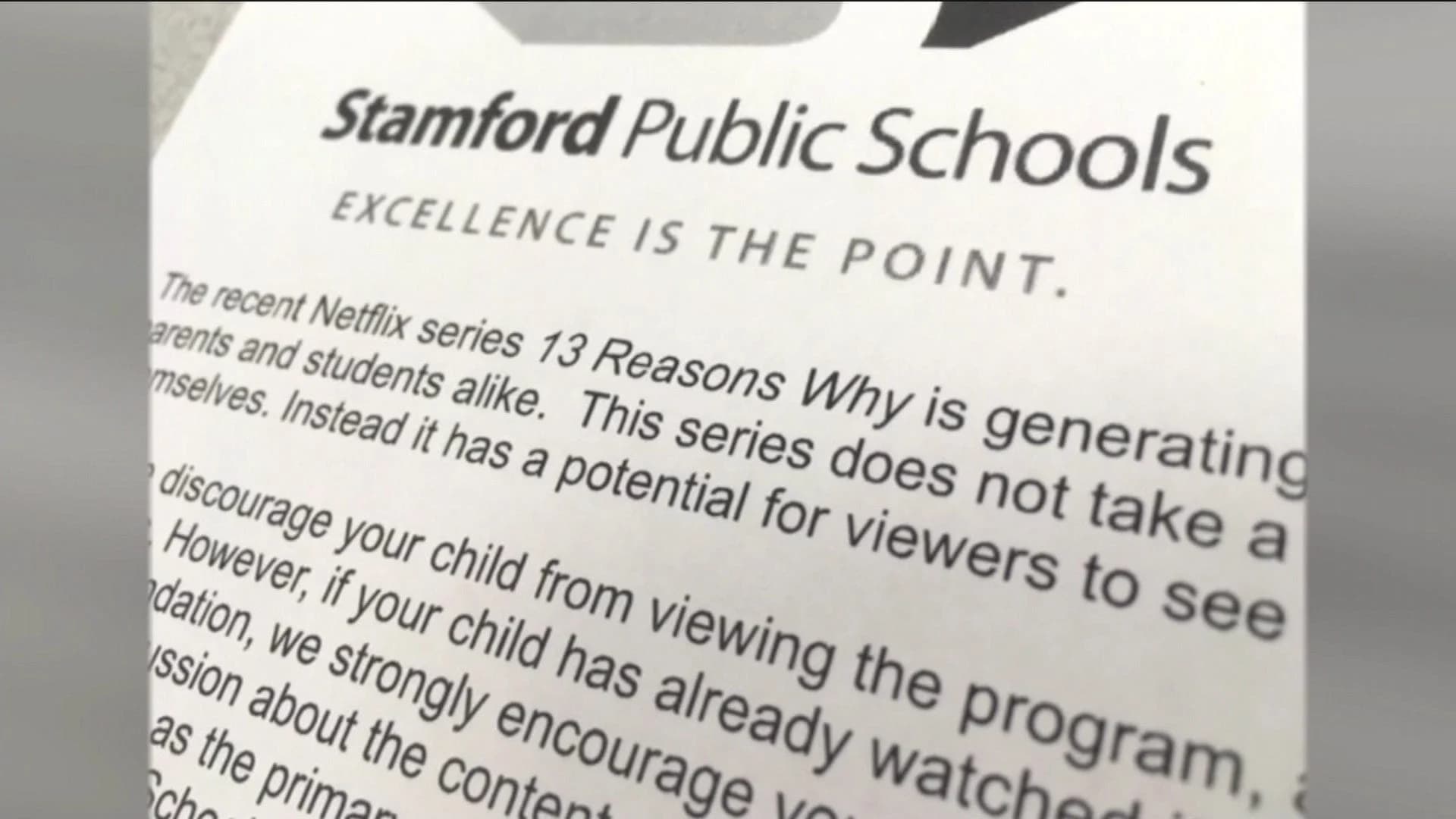 Stamford, Norwalk public schools warn parents of themes in Netflix series '13 Reasons Why'