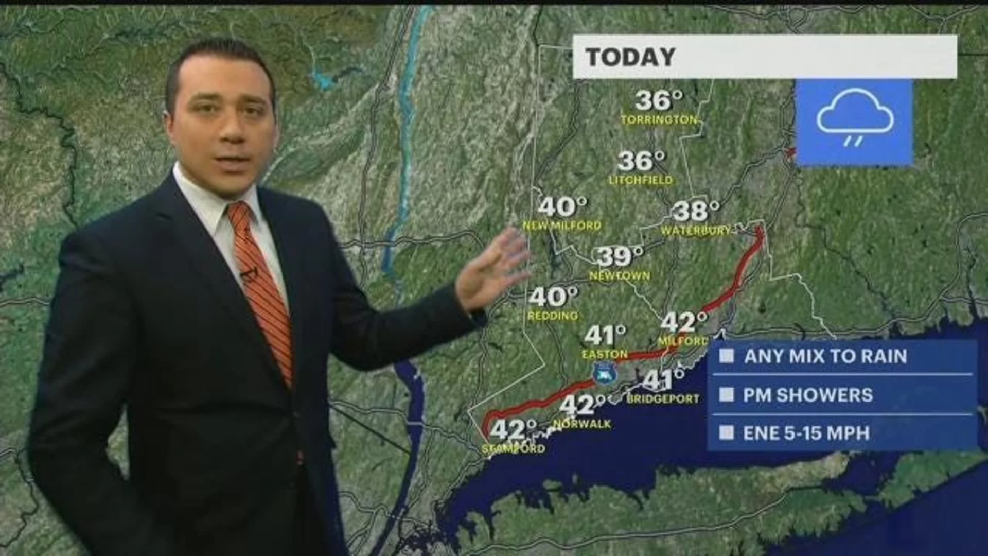 Snow, sleet likely to impact early morning commute in northwest Connecticut
