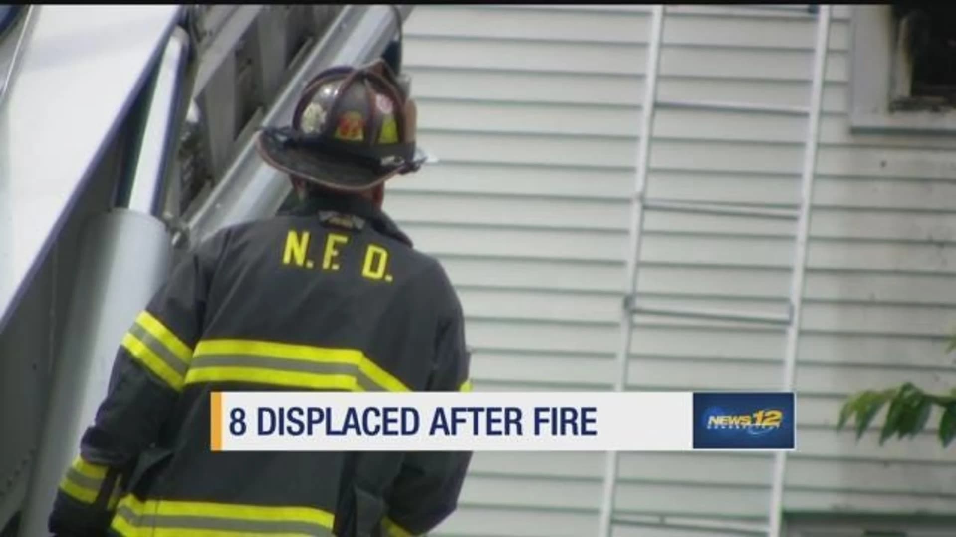 House fire forces 8 to relocate in Norwalk