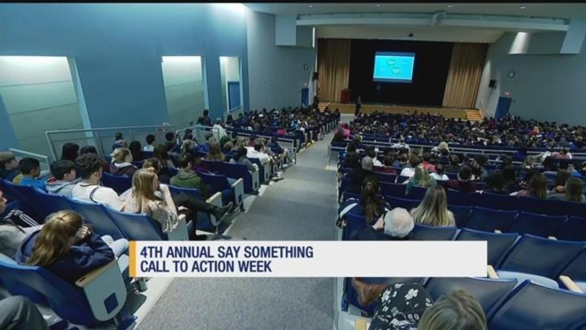 Say Something Call-to-Action week calls on students to prevent school shootings