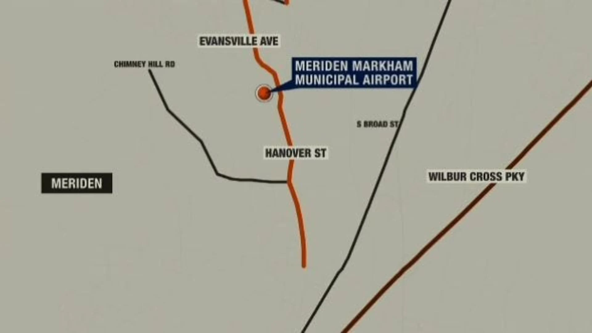 1 dead after small plane crashes at Meriden-Markham Airport