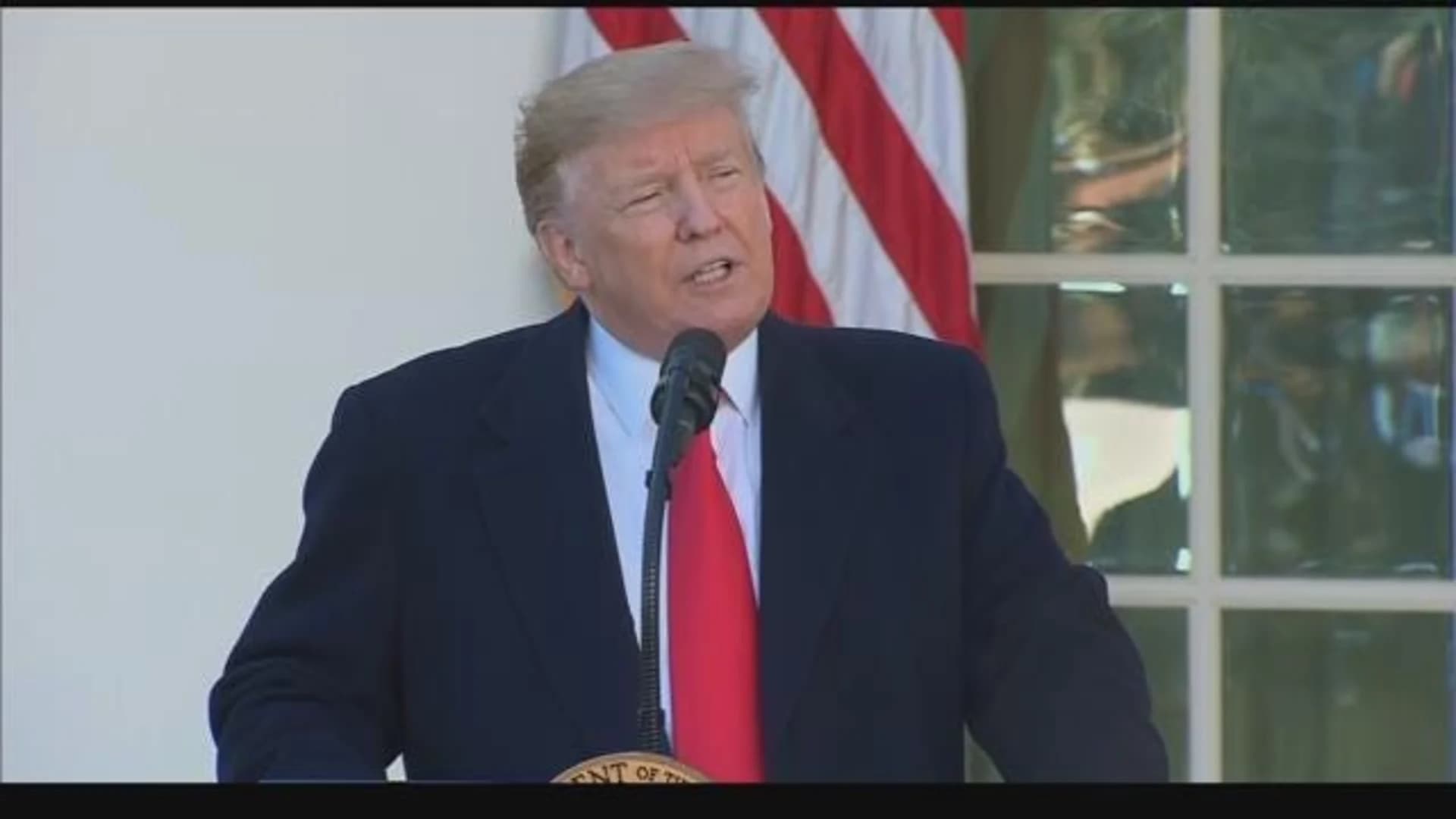 President Trump makes border security announcement - Live Coverage