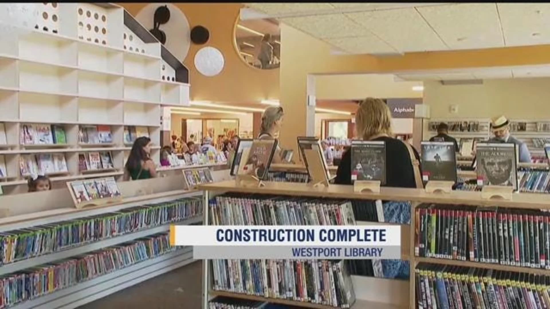 Westport Library reopens following 2 years of construction