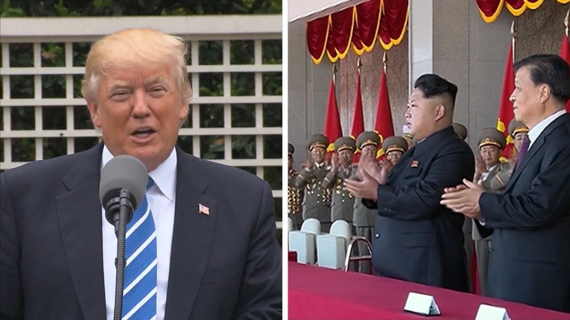 President Trump: Would be "honored to meet with Kim Jong Un if circumstances were right."