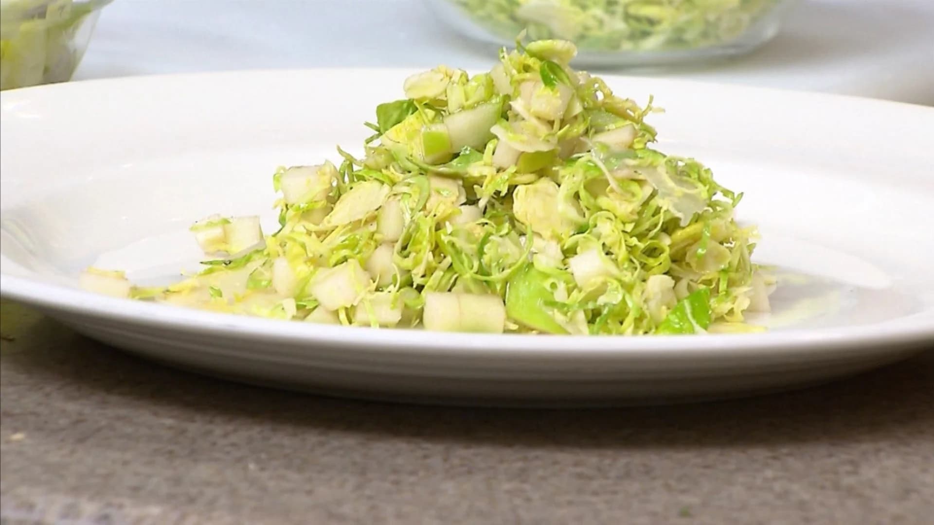 Chef's Quick Tip: Brussels sprouts salad
