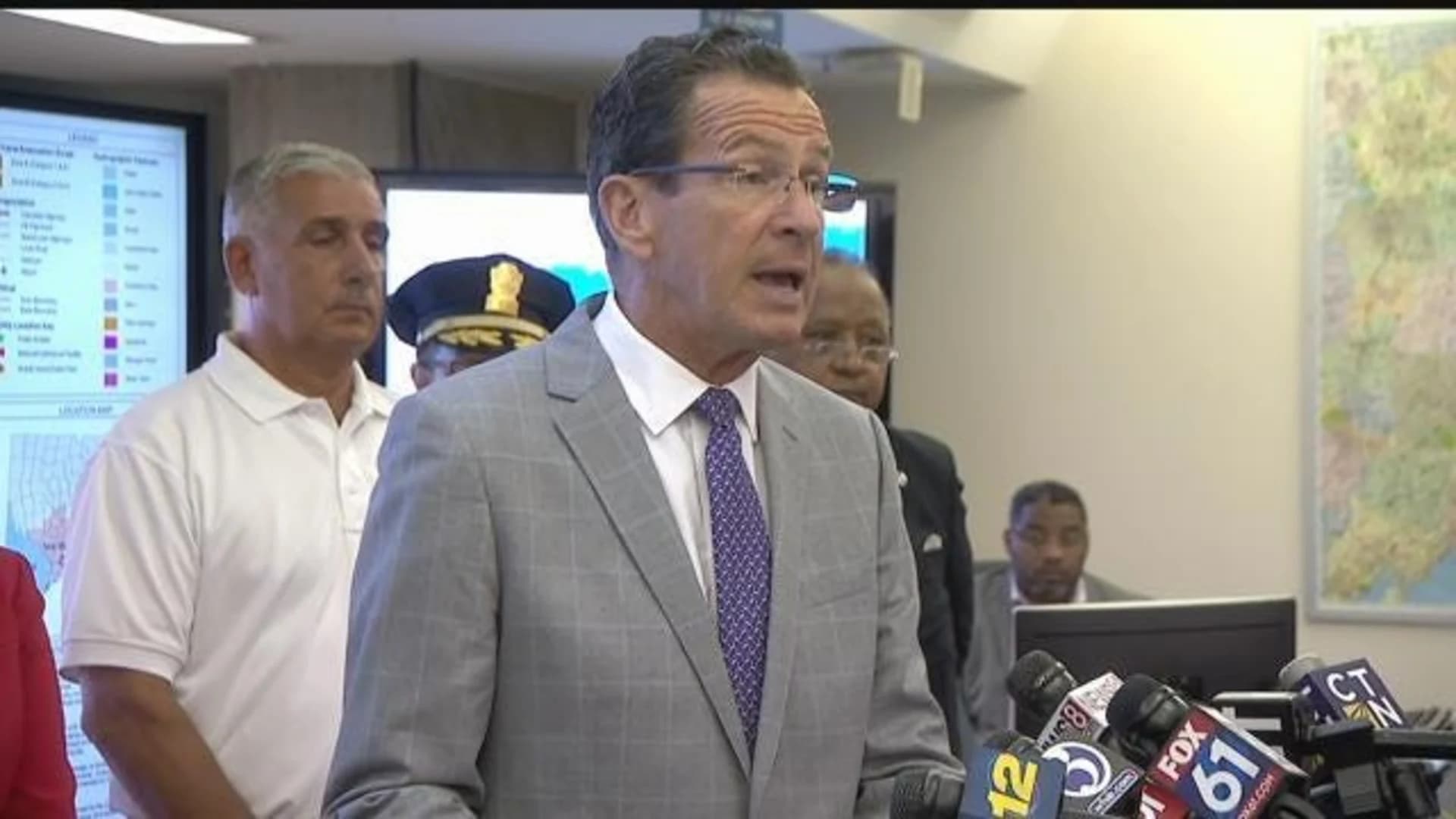 Gov. Malloy talks state's storm readiness