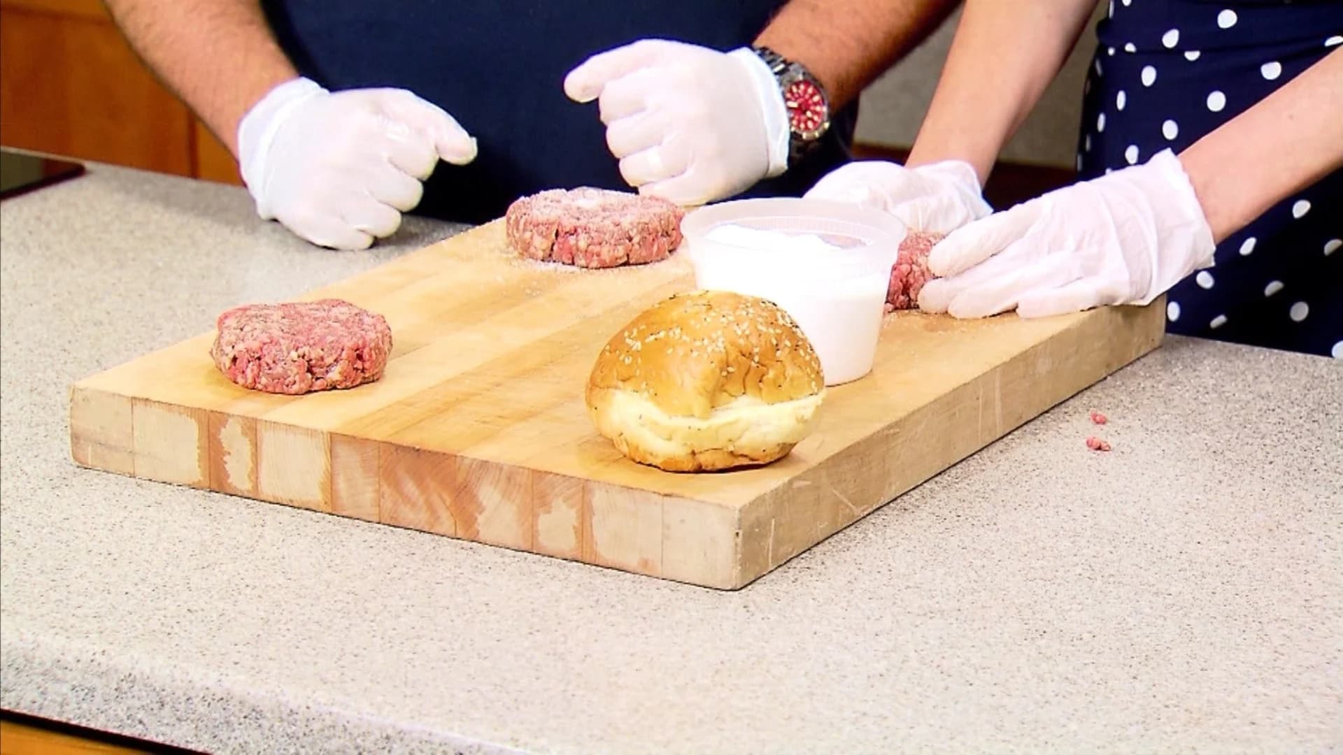 Chef's Quick Tip: Making a perfect burger