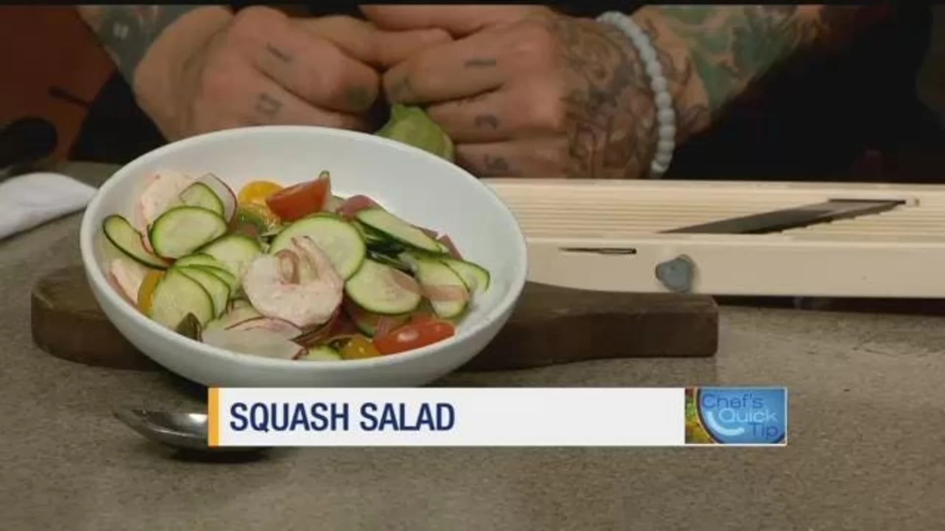 Chef's Quick Tips: Healthy squash salad