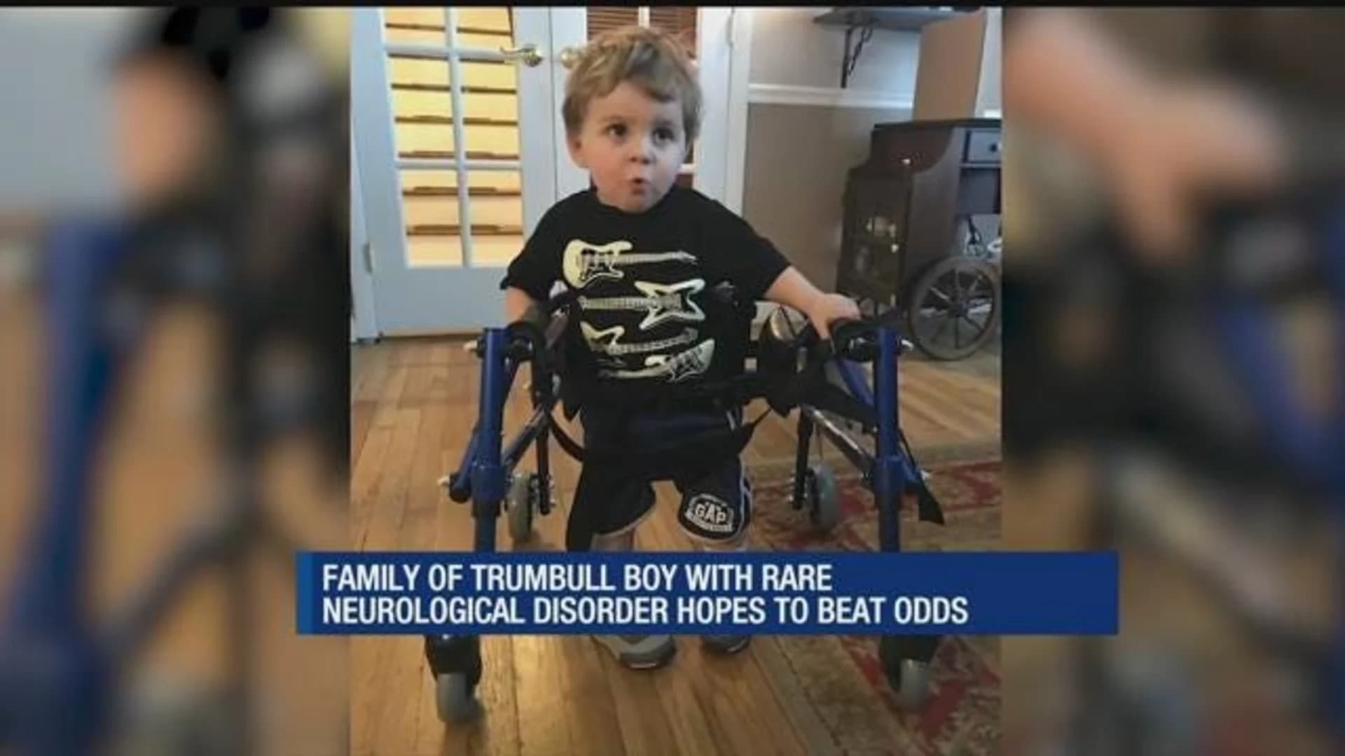 Family raising funds for 3-year-old facing rare neurological disorder
