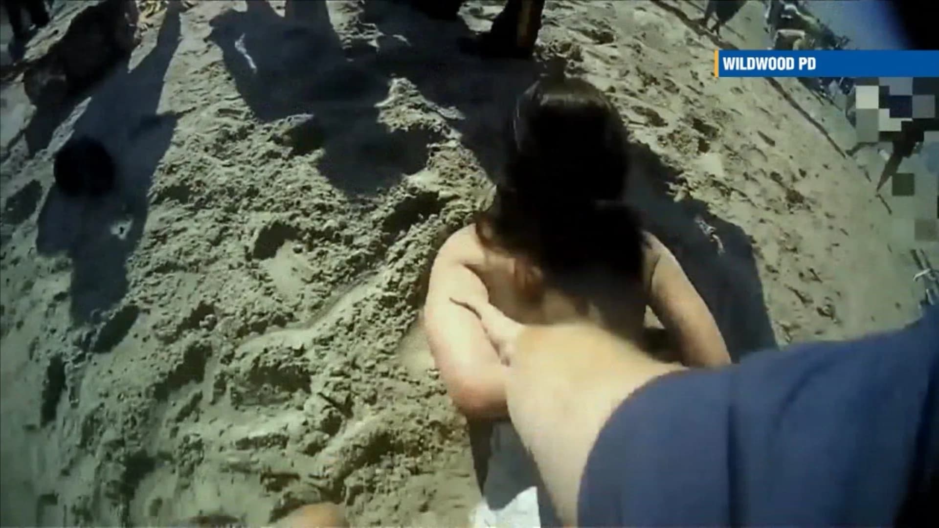 Woman in videotaped Wildwood beach arrest accepts plea deal