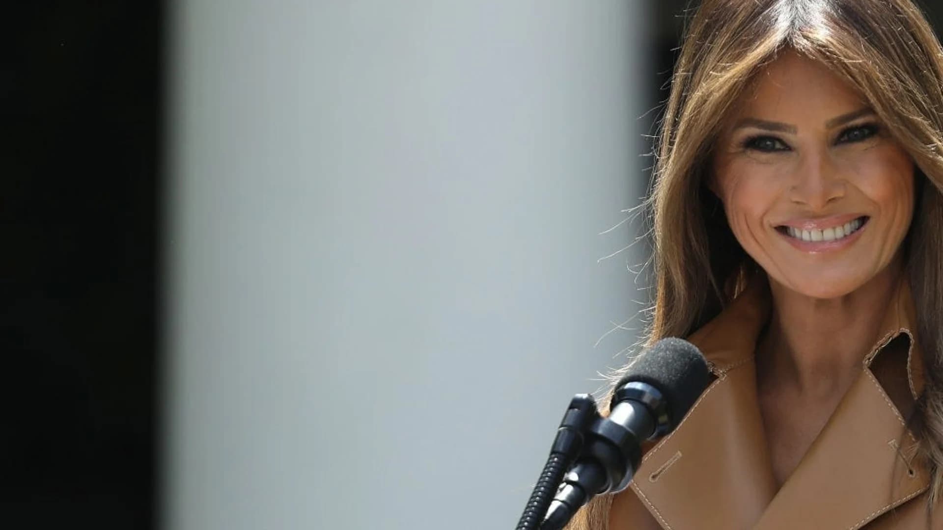 Melania Trump in hospital for treatment of kidney condition