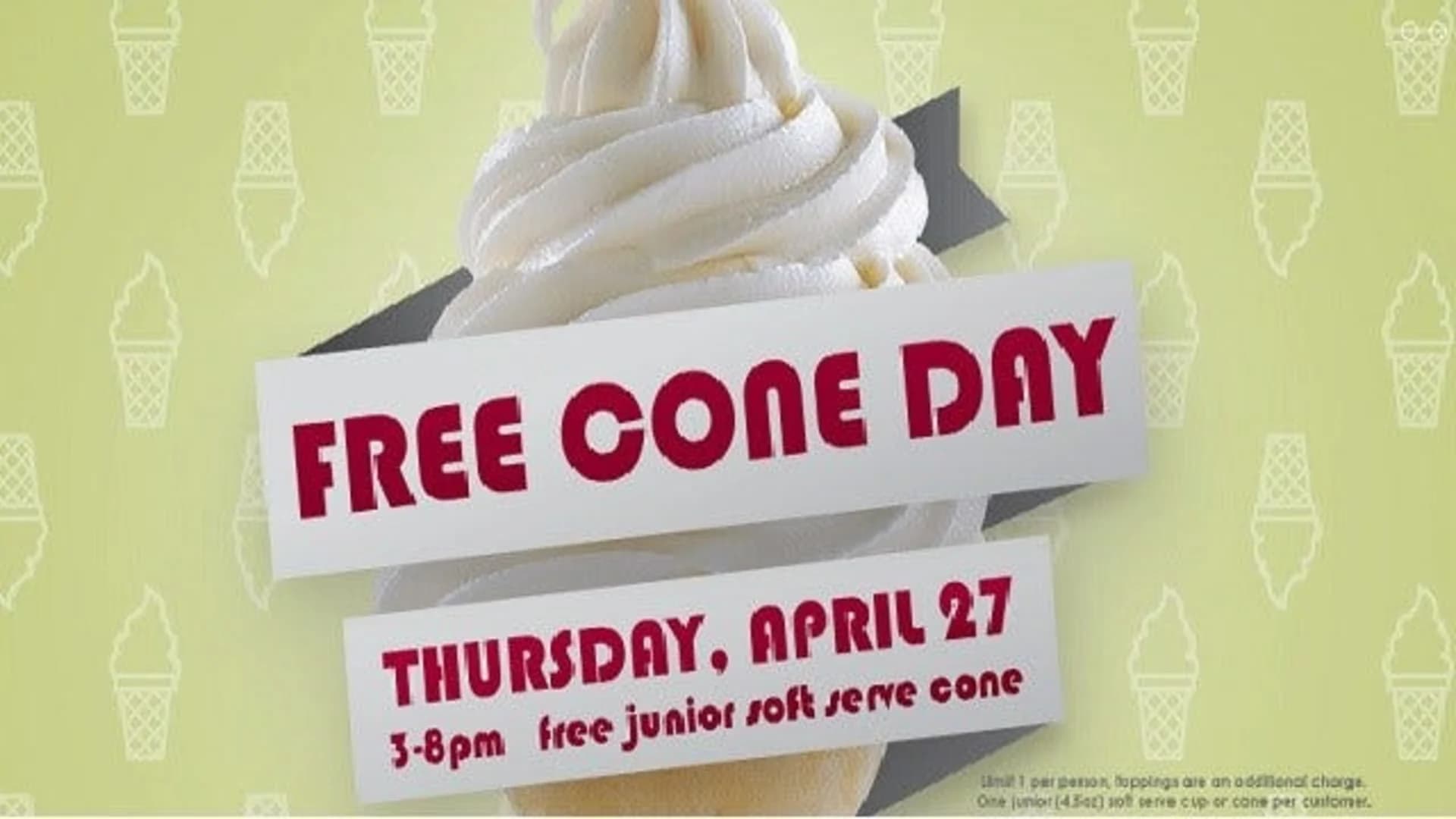 Carvel kicks off ice cream season with Free Cone Day