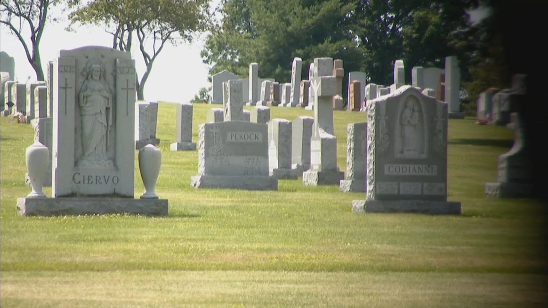 Several gravesites found painted with swastikas in Watertown