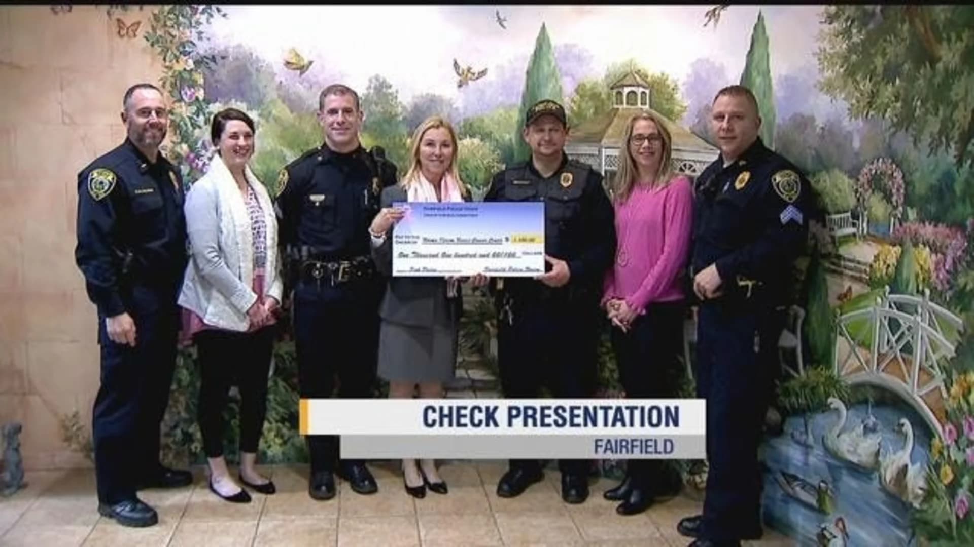Fairfield police raise funds for Norma Pfriem Breast Center