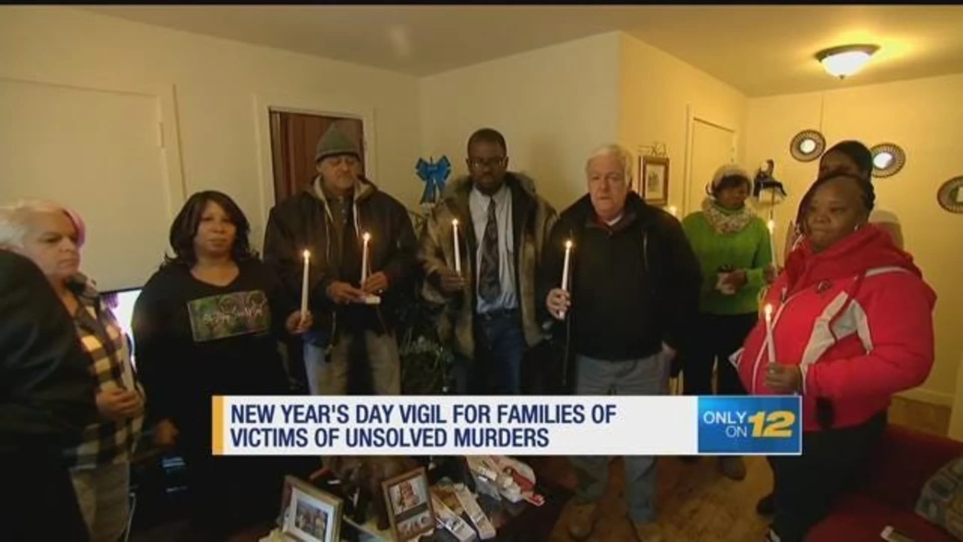 New Year's Day vigil remembers victims of unsolved murders