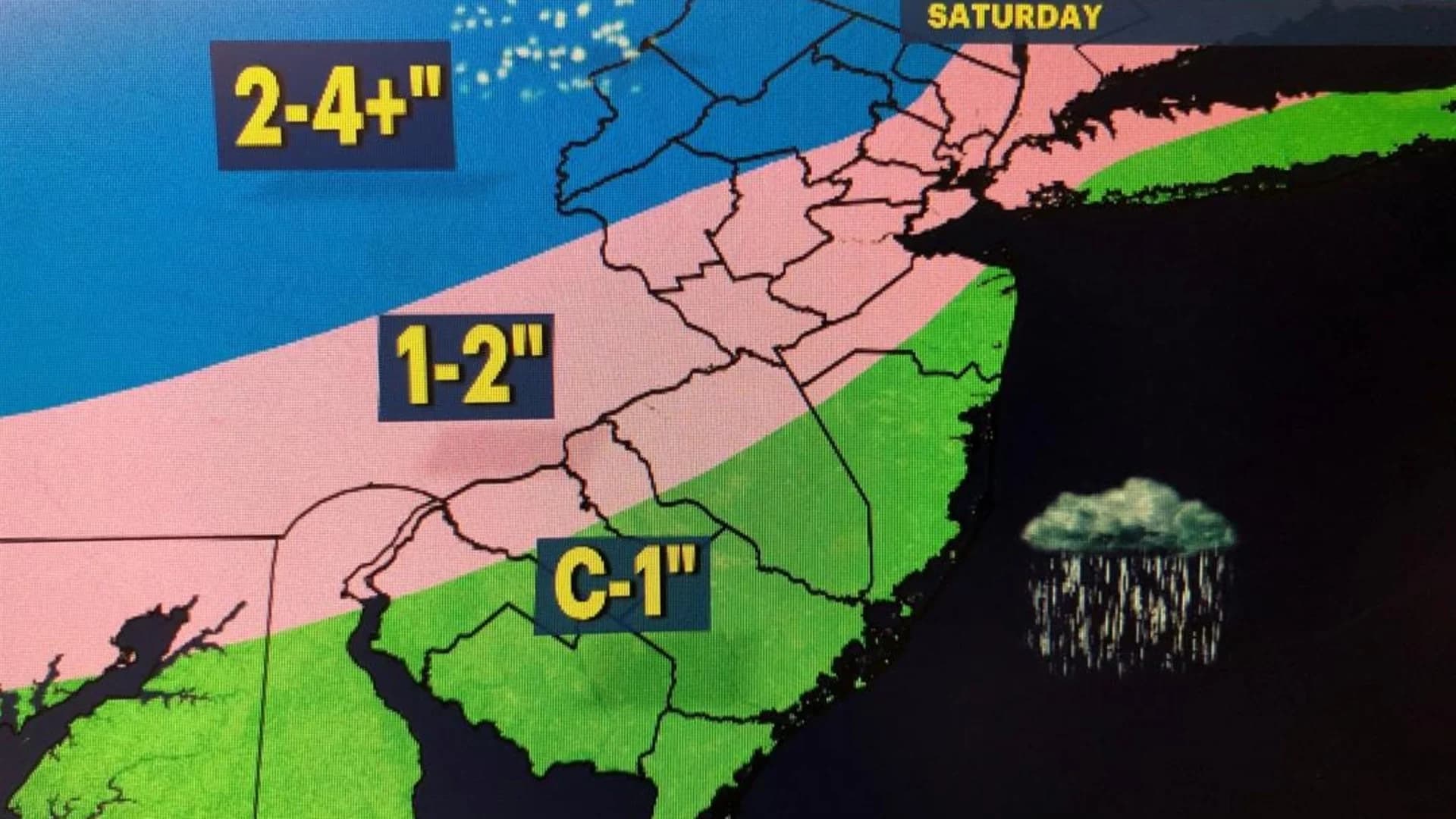 Rainy conditions move in behind winter storm
