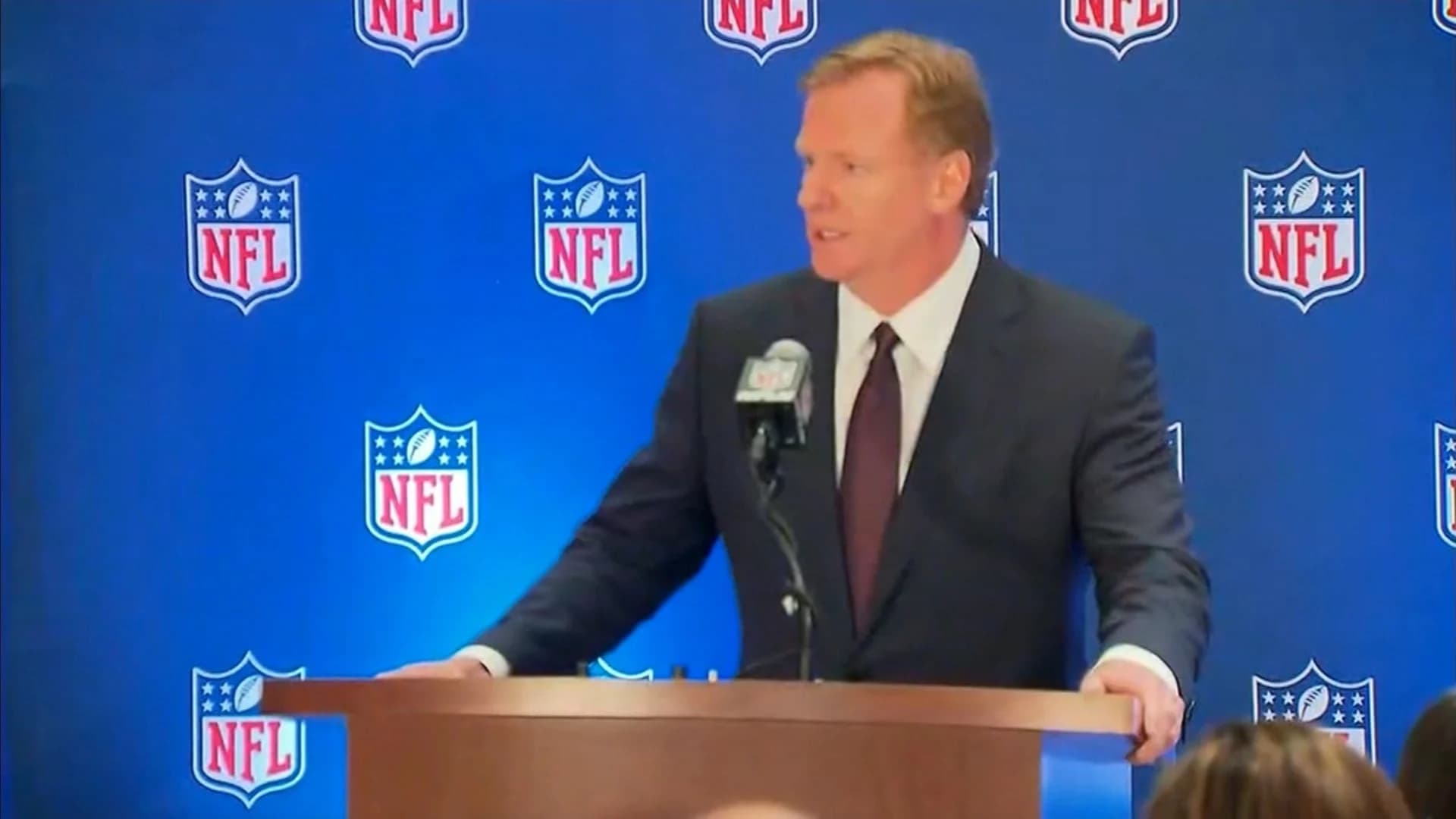 NFL owners, players have 'positive' meeting; still no policy on national anthem