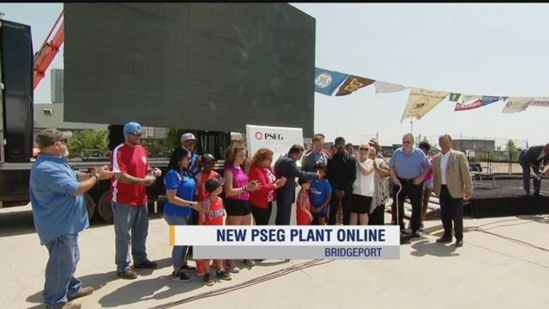 PSEG officially opens natural gas power plant in Bridgeport