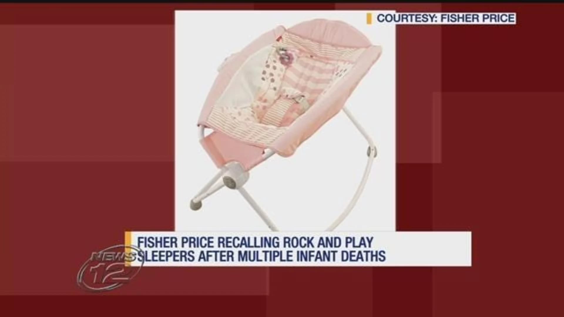 Recall issued for Fisher-Price Rock 'N Play after infant deaths