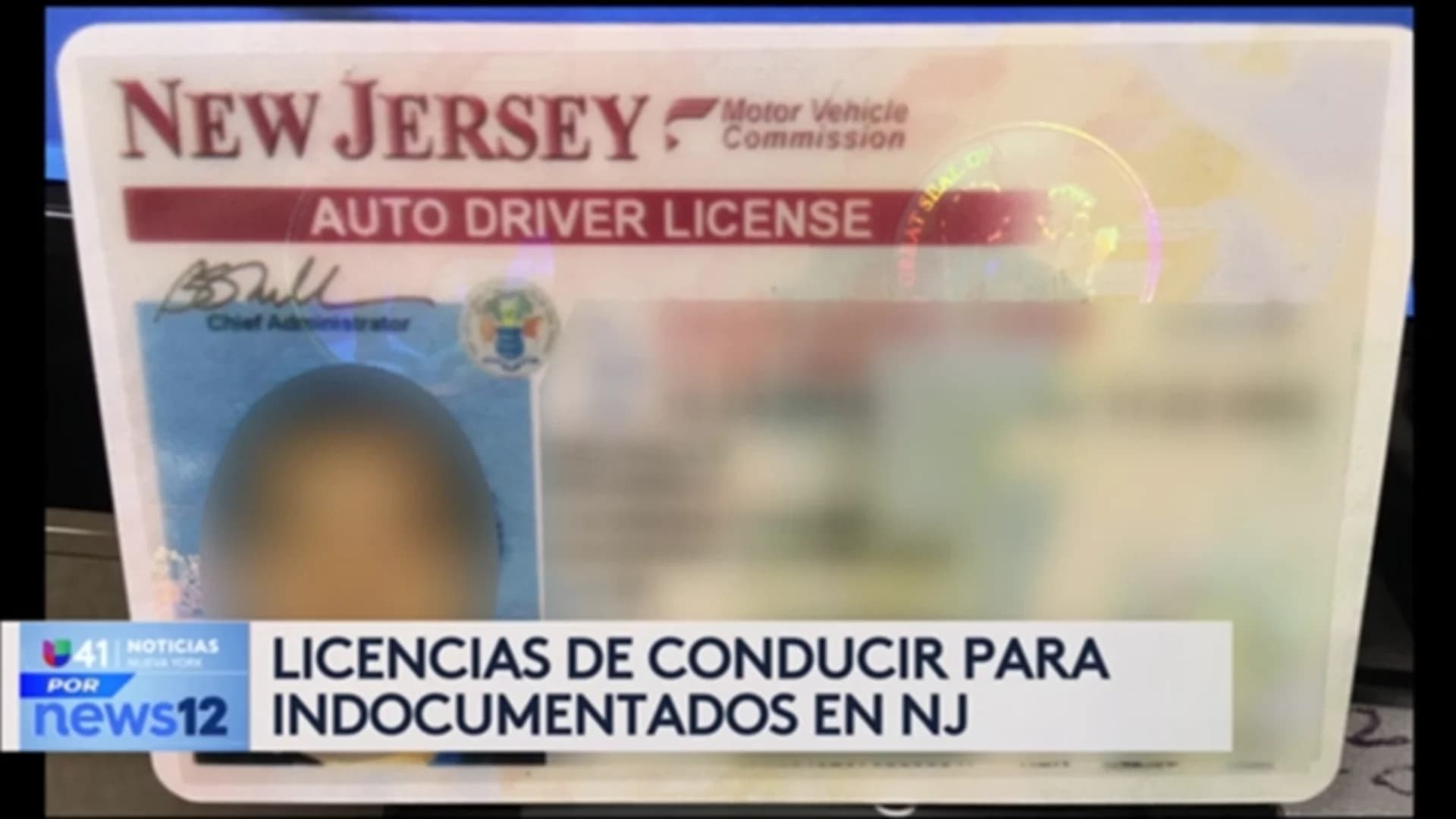 Univision 41 News Brief: Licencias de conducir sin importar su estatus