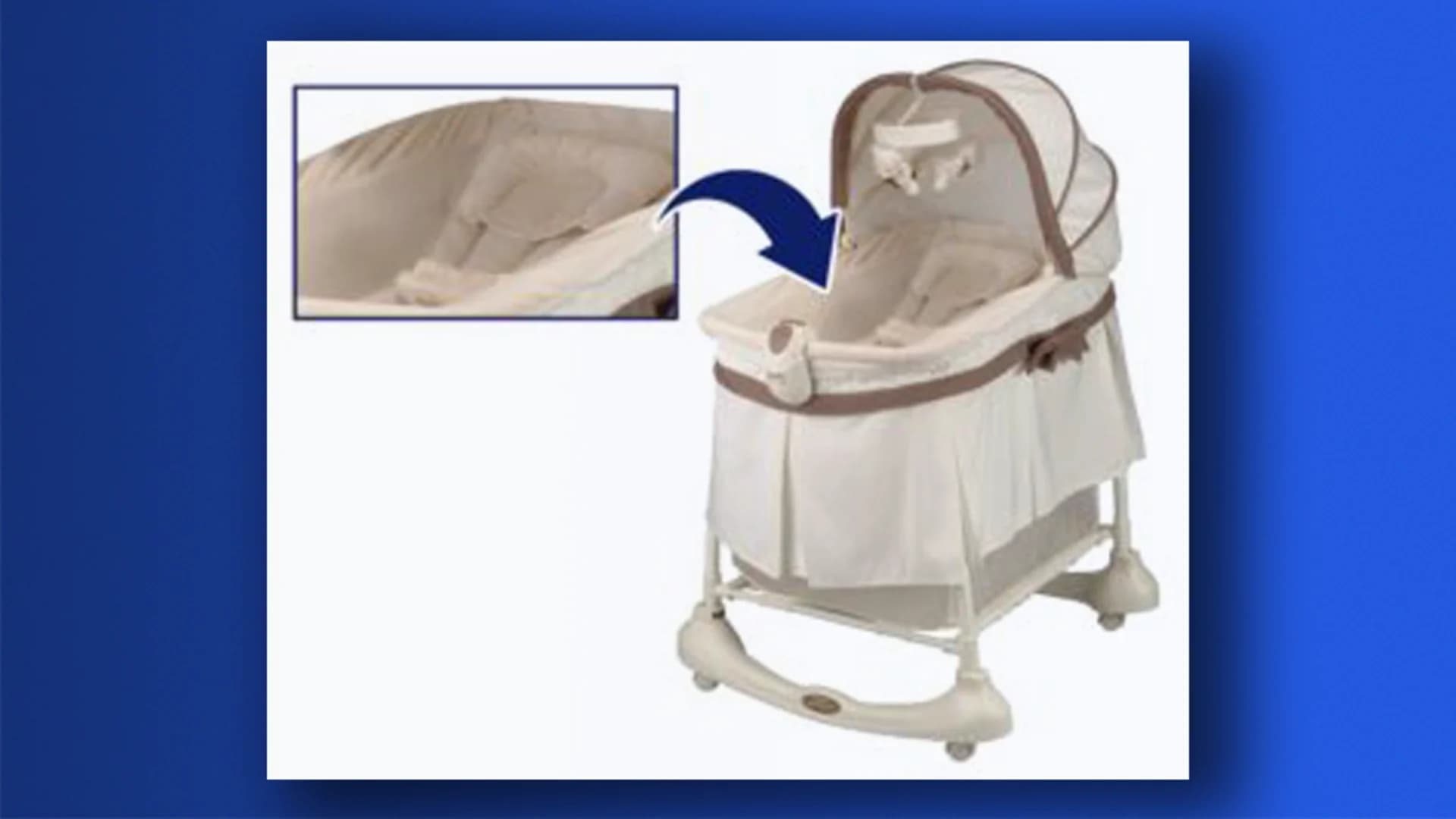 Company recalls 51,000 inclined sleeper accessories for safety reasons