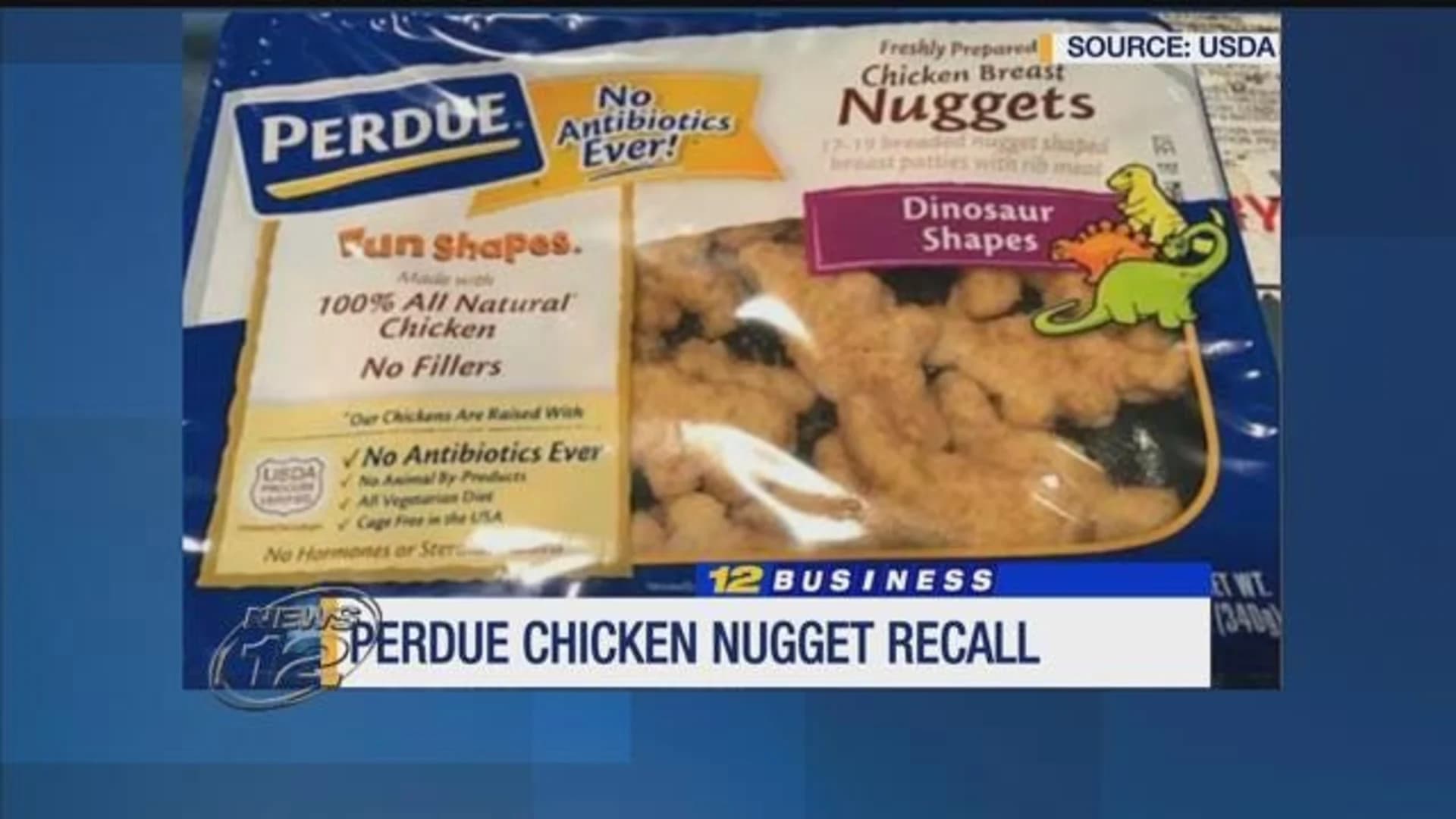 Perdue recalls 16,000 pounds of chicken nuggets