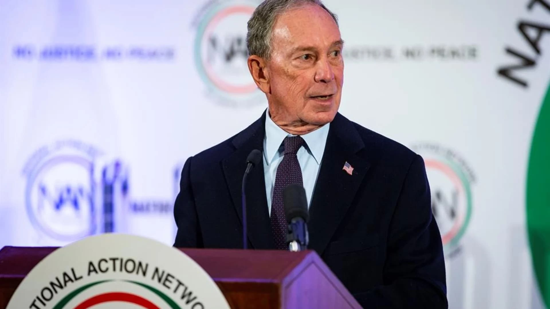 Ex-Mayor Bloomberg defends stop-and-frisk during speech
