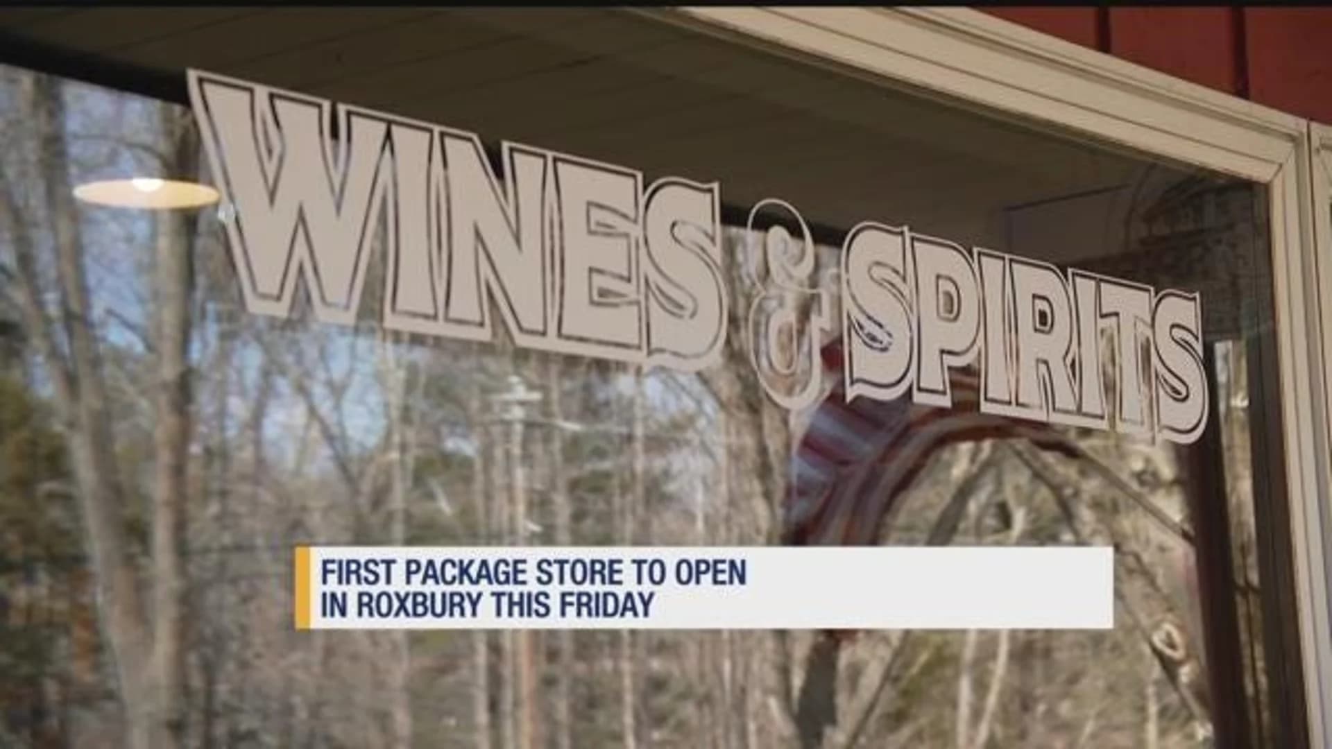 Roxbury welcomes 1st liquor store in town's history
