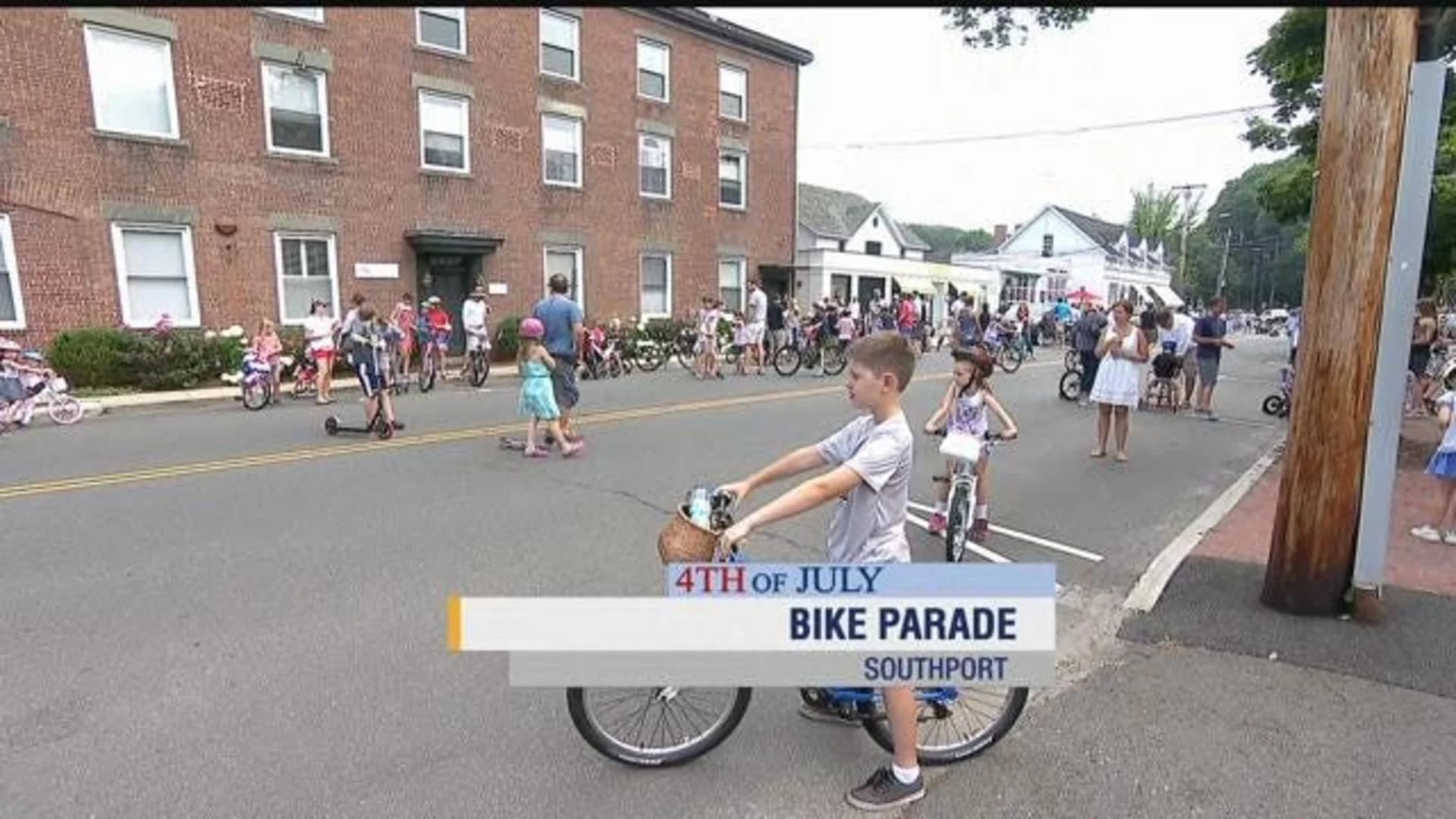 Folks in Southport enjoy annual Fourth of July Bike Parade