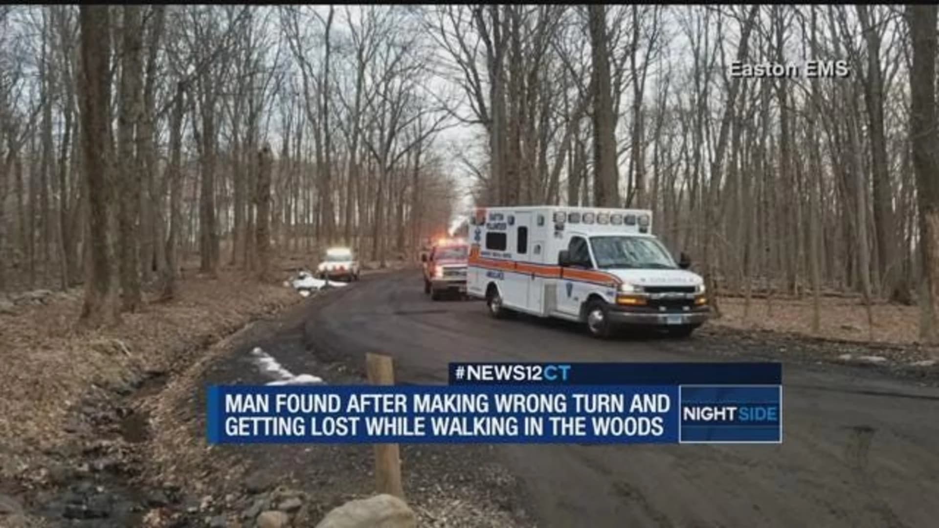 First responders rescue man lost in Trout Brook Valley Preserve