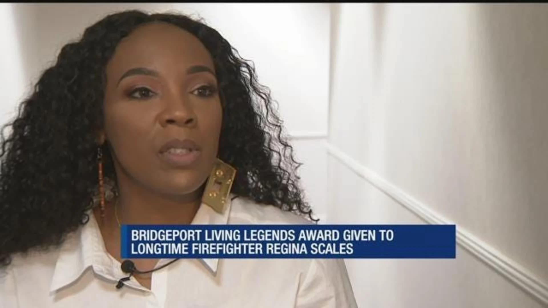 Bridgeport bestows Living Legend award to firefighter