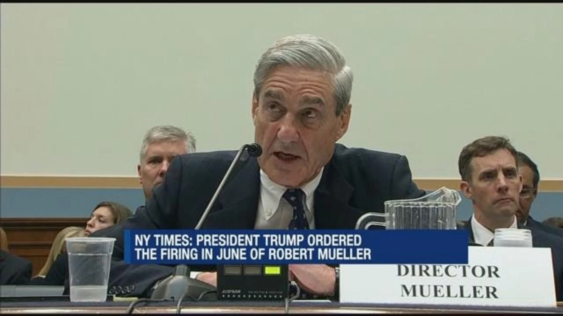 Report: Trump wanted Mueller fired, backed off