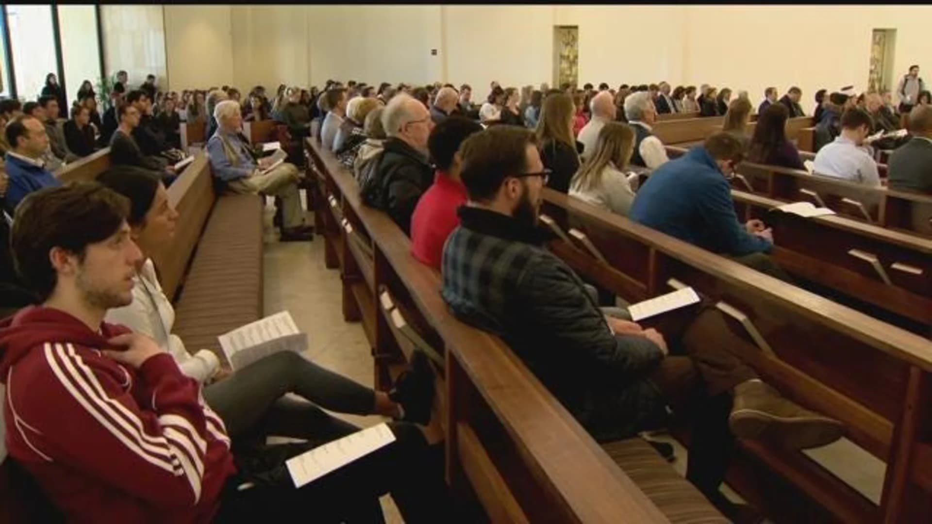 Sacred Heart University holds prayer service for New Zealand mosque shooting victims