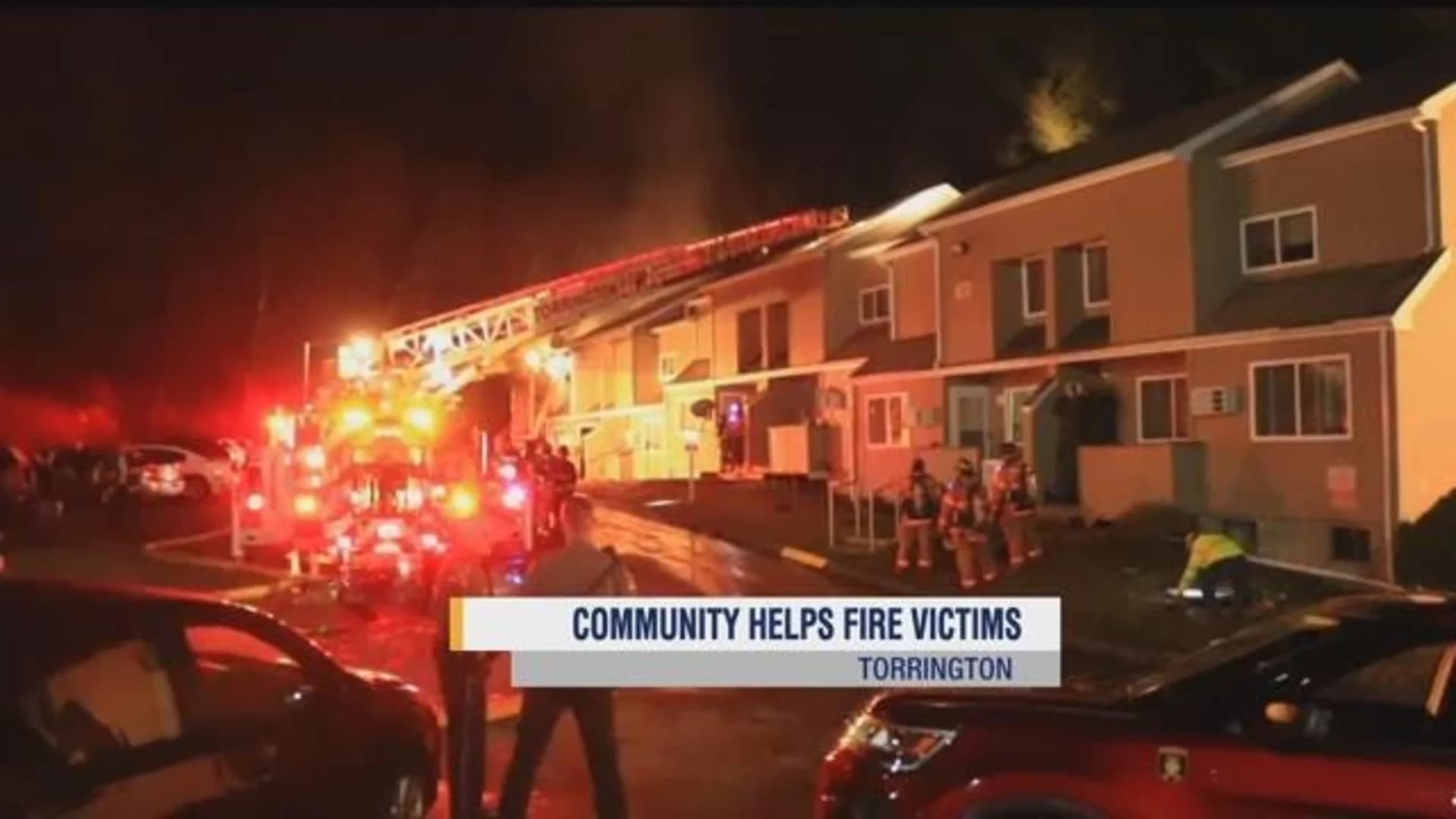 Community members lend support to families displaced by Torrington fire