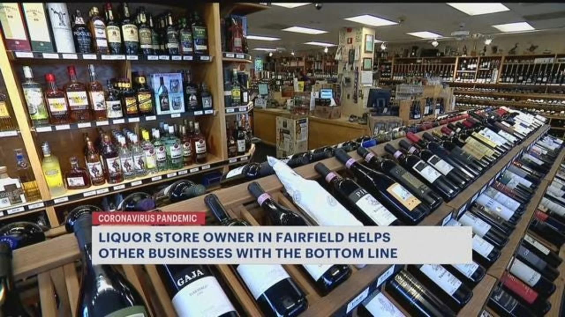 Thriving liquor store owner spreads positive energy, donations for struggling neighbors