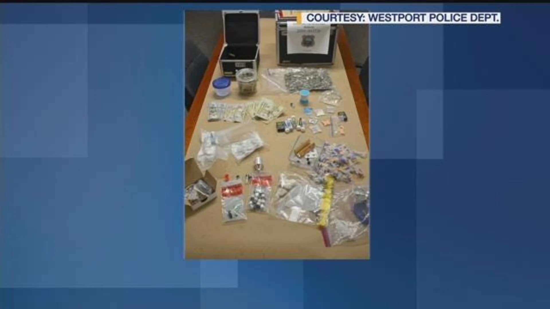 Police: Westport man received drugs by mail