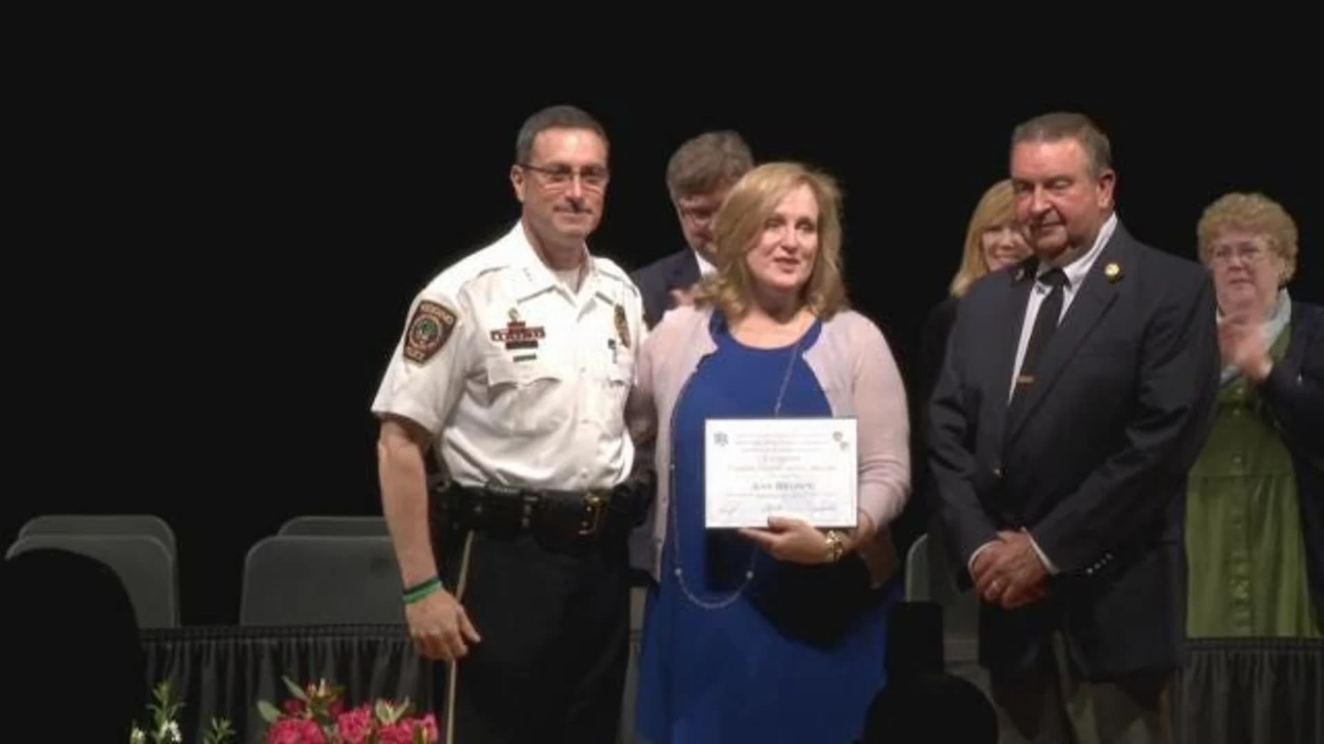 Good Samaritans honored for helping teens after serious car accident