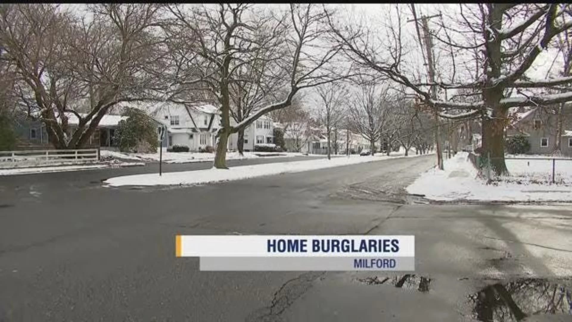 Milford police intensify efforts to solve home burglaries