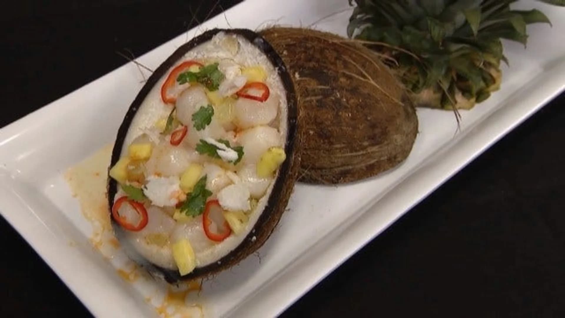 What's Cooking: Pineapple Coconut Ceviche