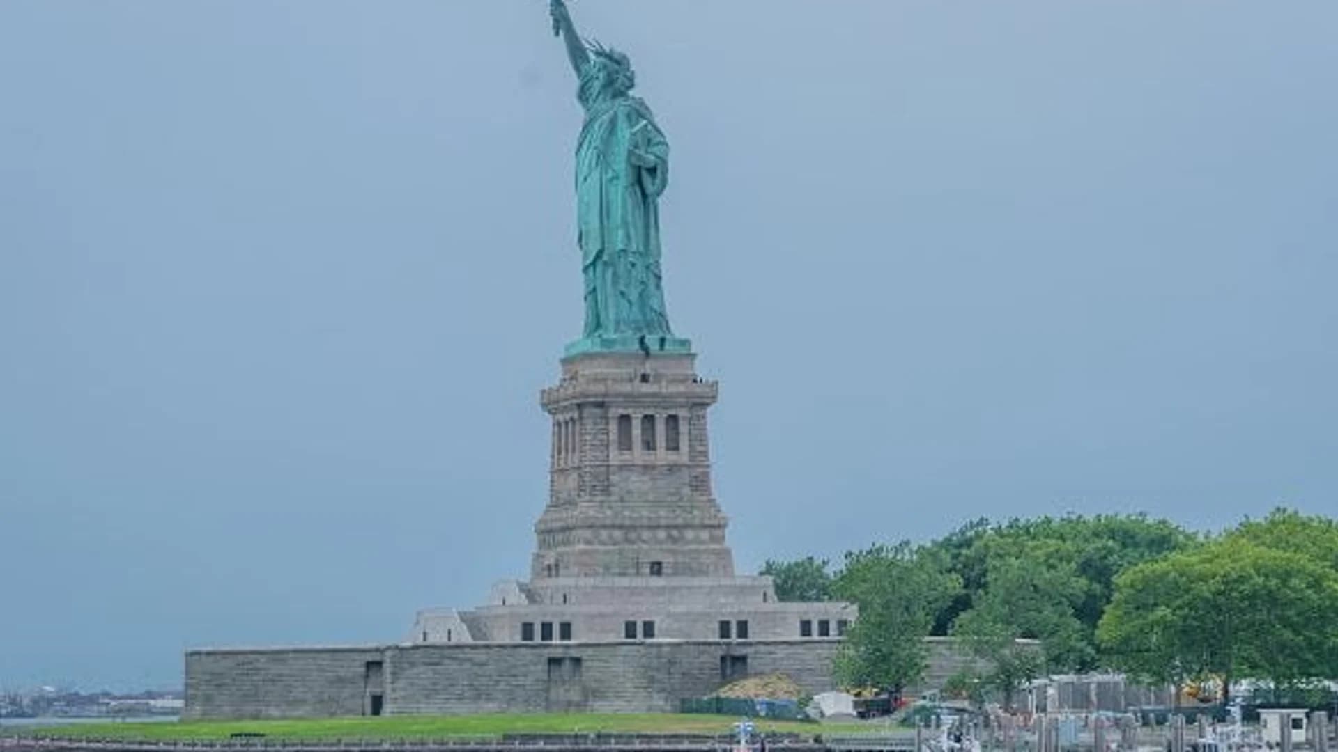 Liberty Island reopens after small construction fire