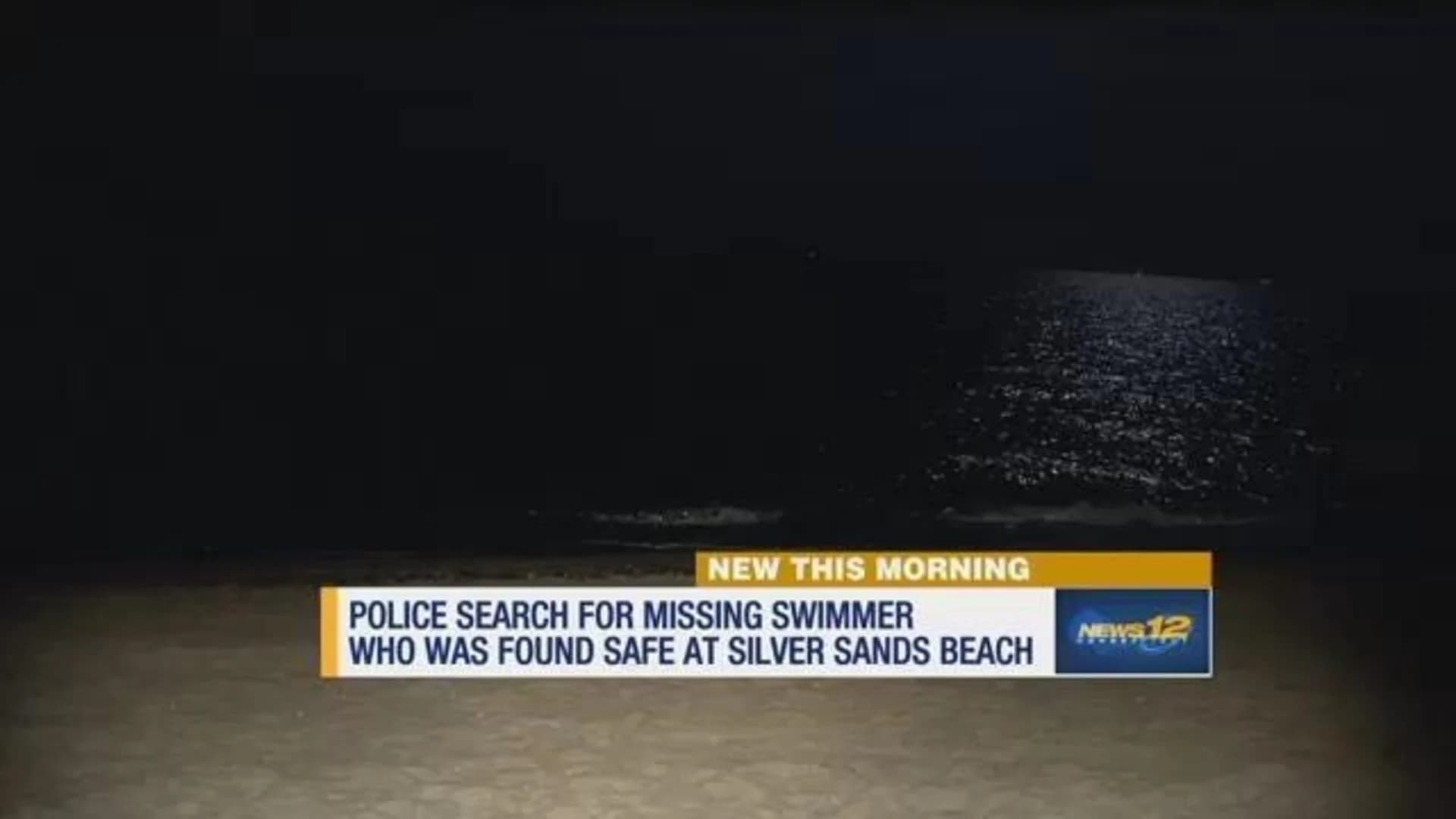 Swimmer found safe at Silver Sands Beach after police search