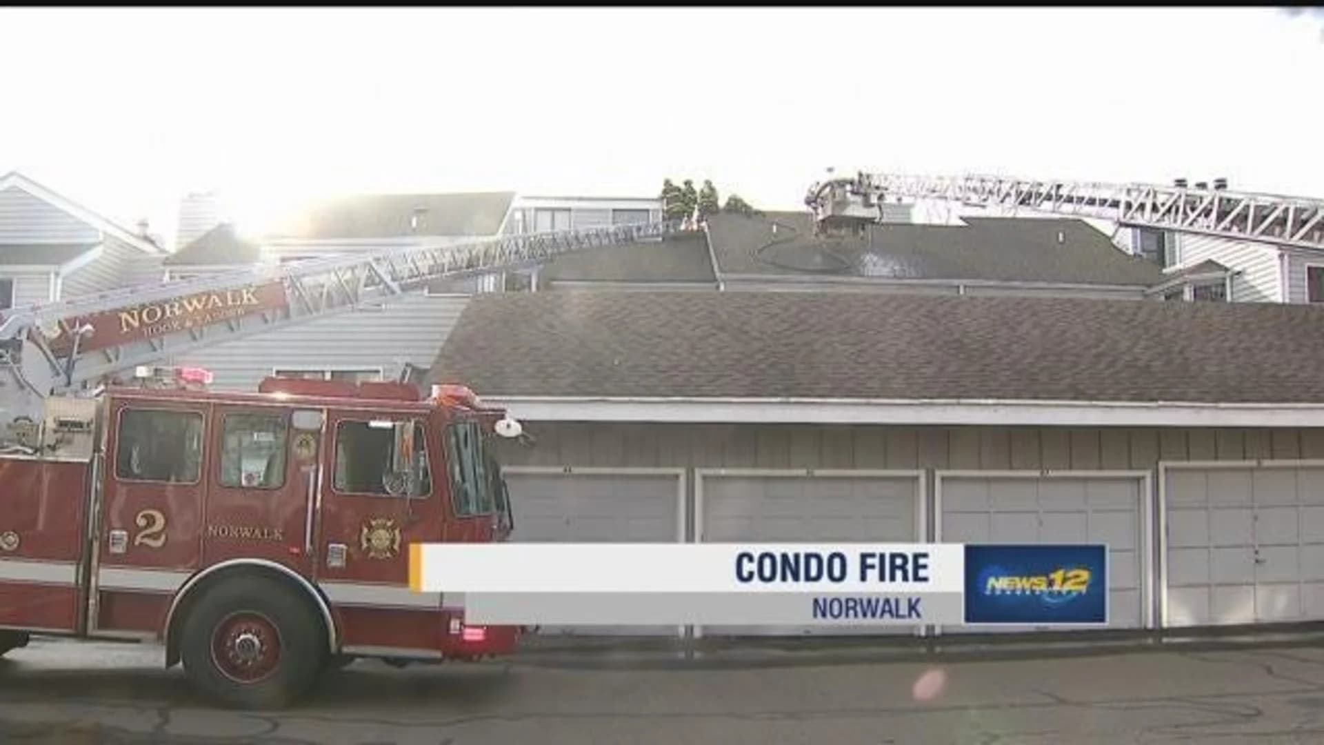 Man displaced after Norwalk condo fire