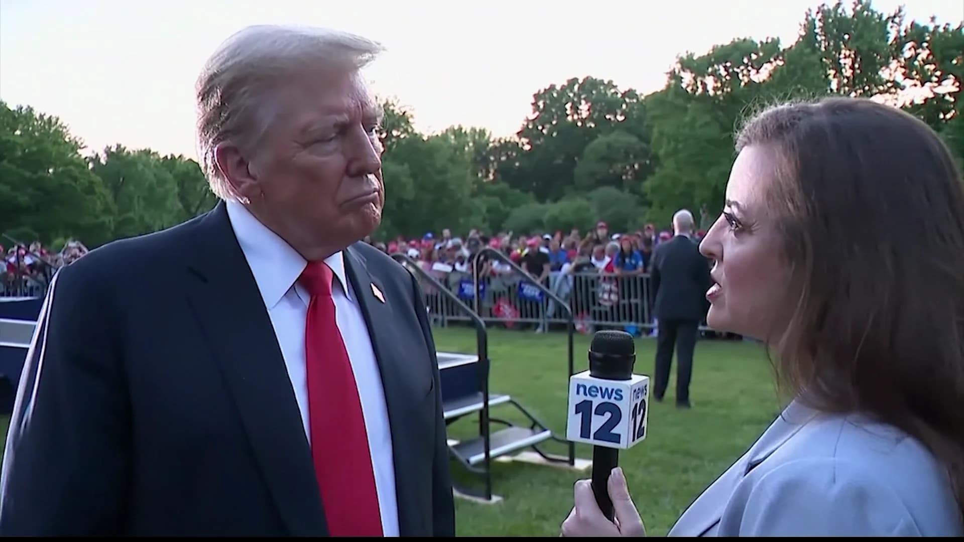 Former President Trump to speak with News 12 on range of issues