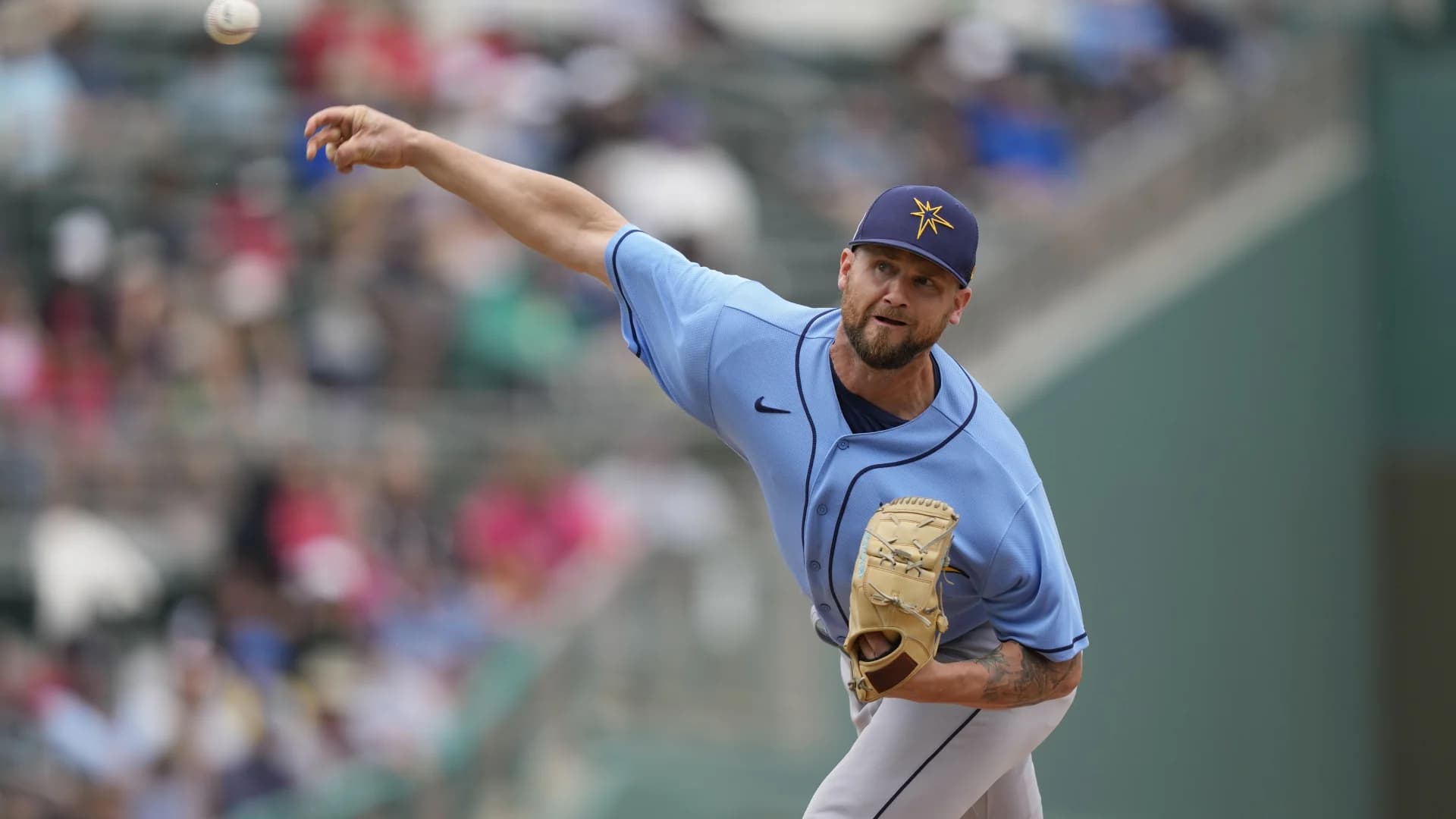 Reliever Colten Brewer acquired by Yanks from Rays for cash