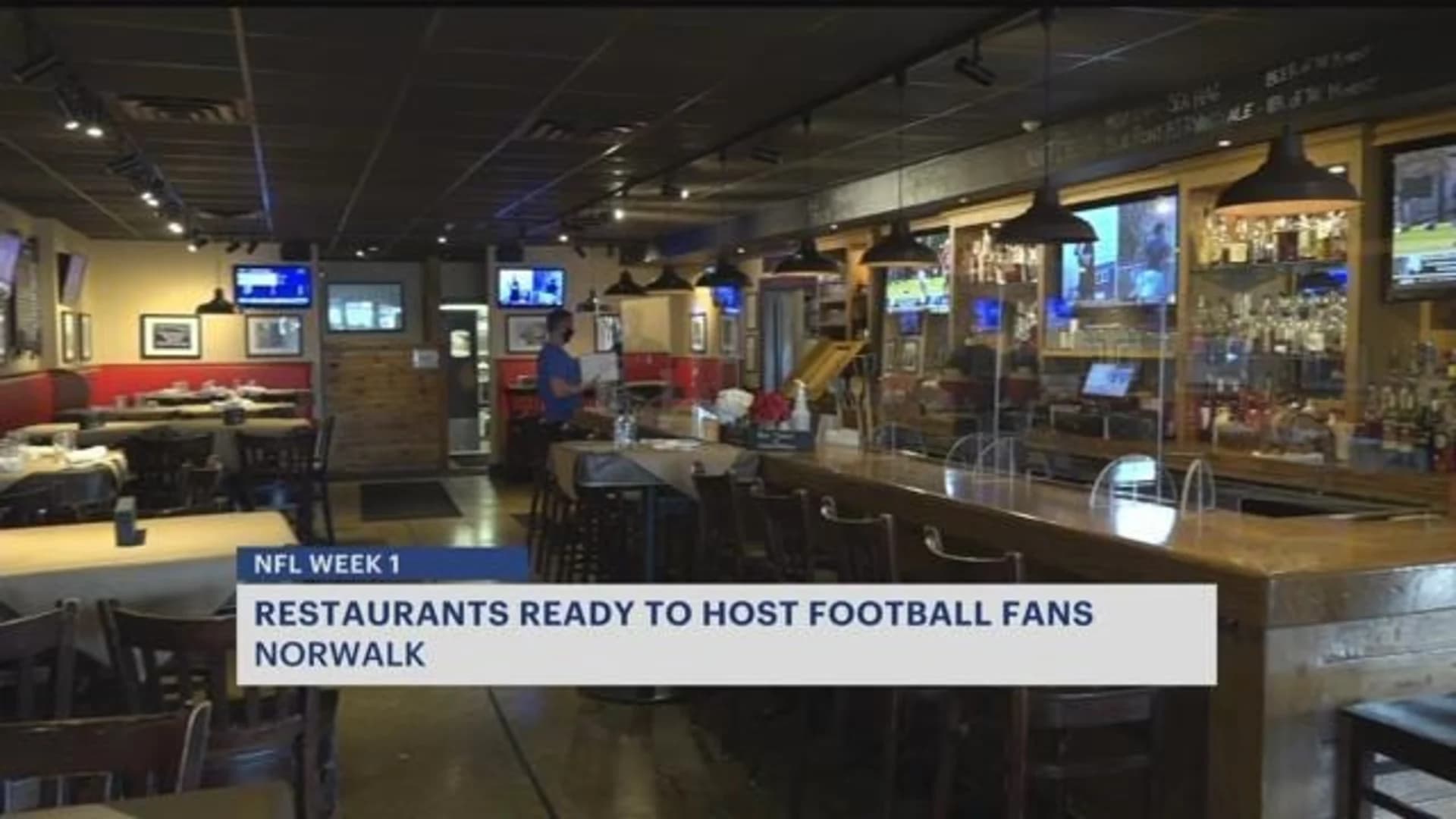 Norwalk restaurant hosts football fans for season kickoff